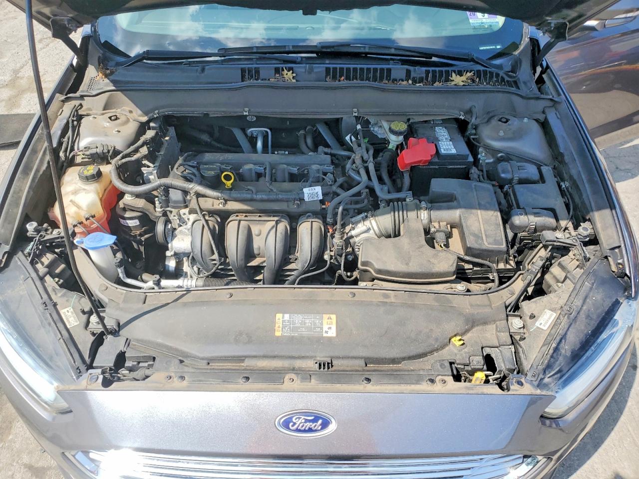 2014 Ford Fusion Se Gray vin: 3FA6P0H76ER106103