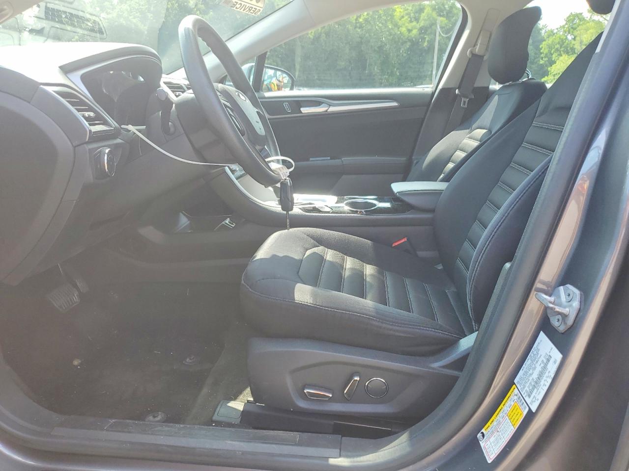 2014 Ford Fusion Se Gray vin: 3FA6P0H76ER106103
