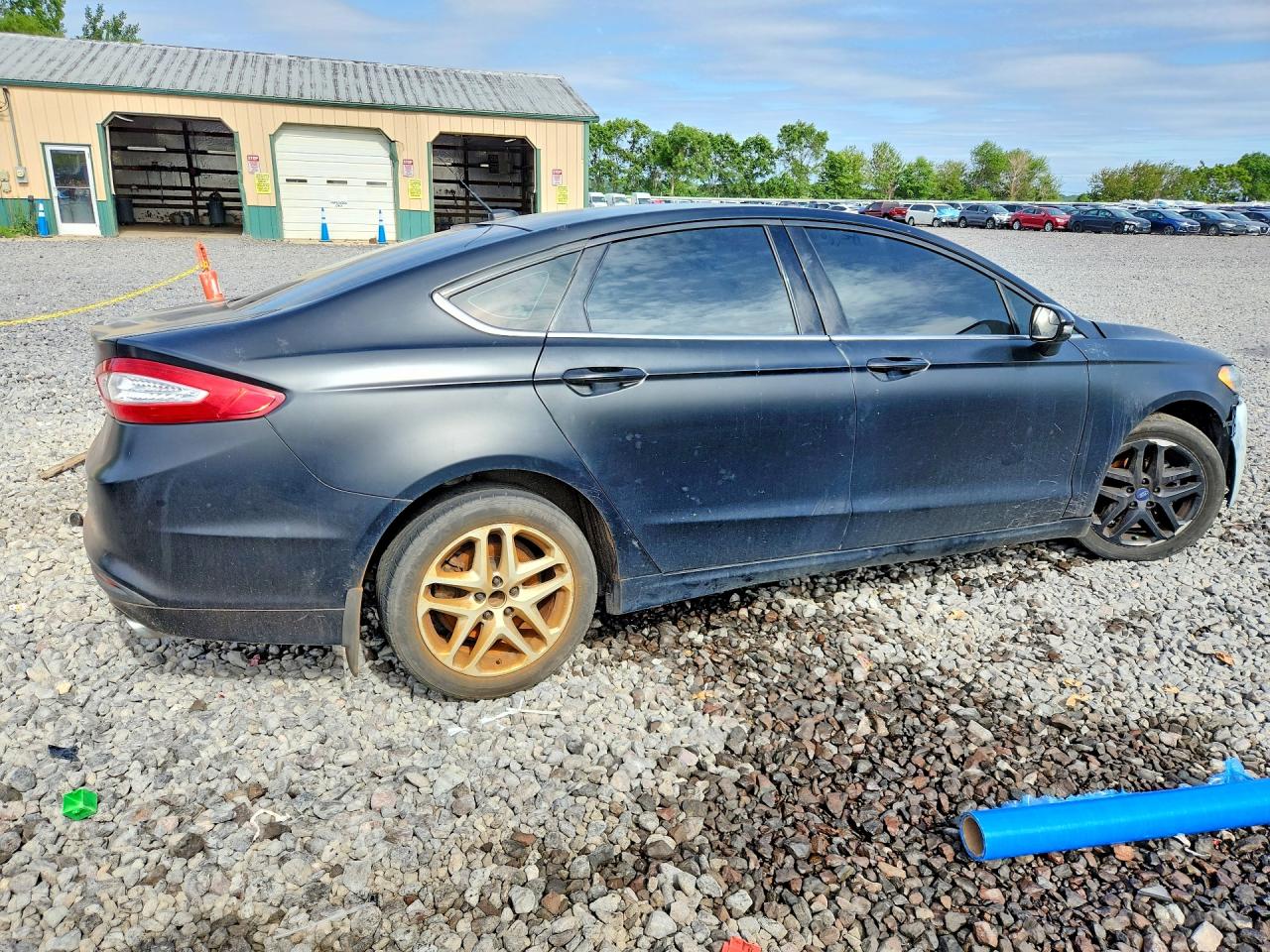 2014 Ford Fusion Se Черный vin: 3FA6P0H76ER119398