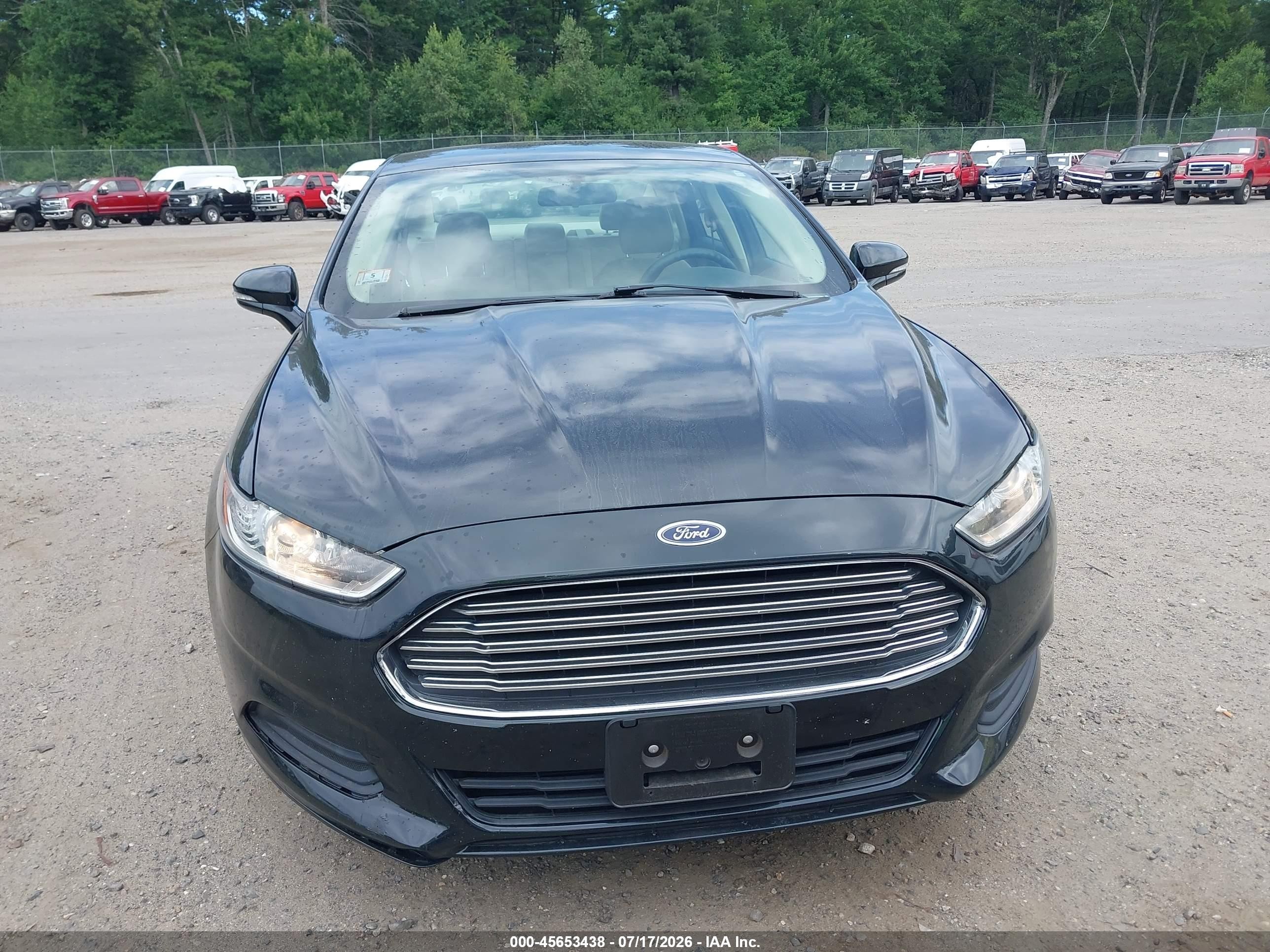 2014 Ford Fusion Se Черный vin: 3FA6P0H76ER125086