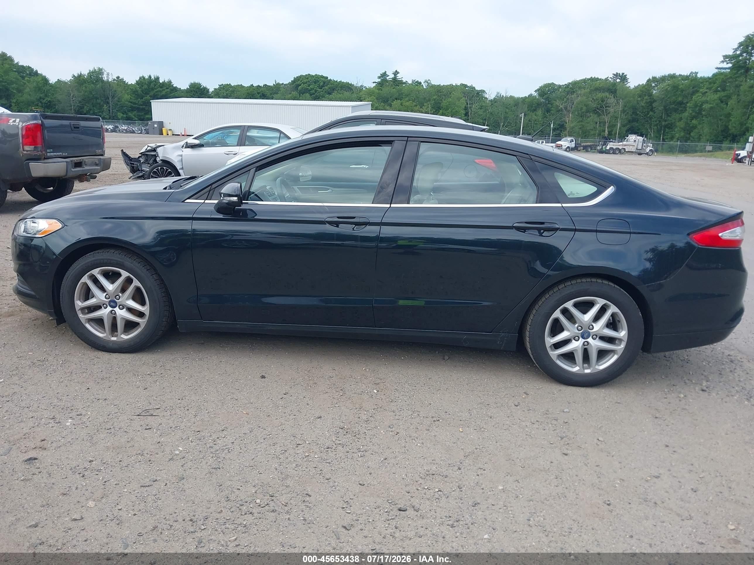 2014 Ford Fusion Se Черный vin: 3FA6P0H76ER125086