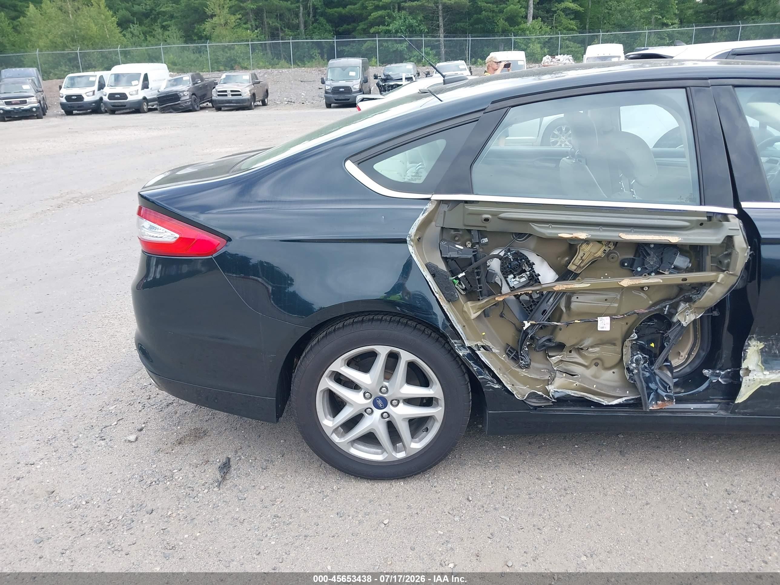 2014 Ford Fusion Se Черный vin: 3FA6P0H76ER125086