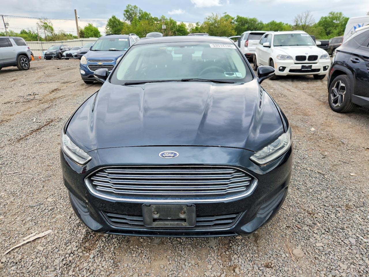 2014 Ford Fusion Se Black vin: 3FA6P0H76ER139733