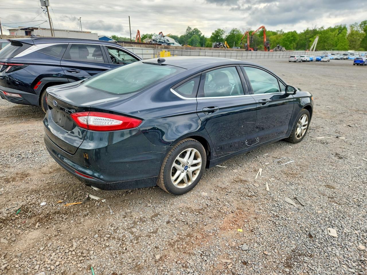2014 Ford Fusion Se Black vin: 3FA6P0H76ER139733