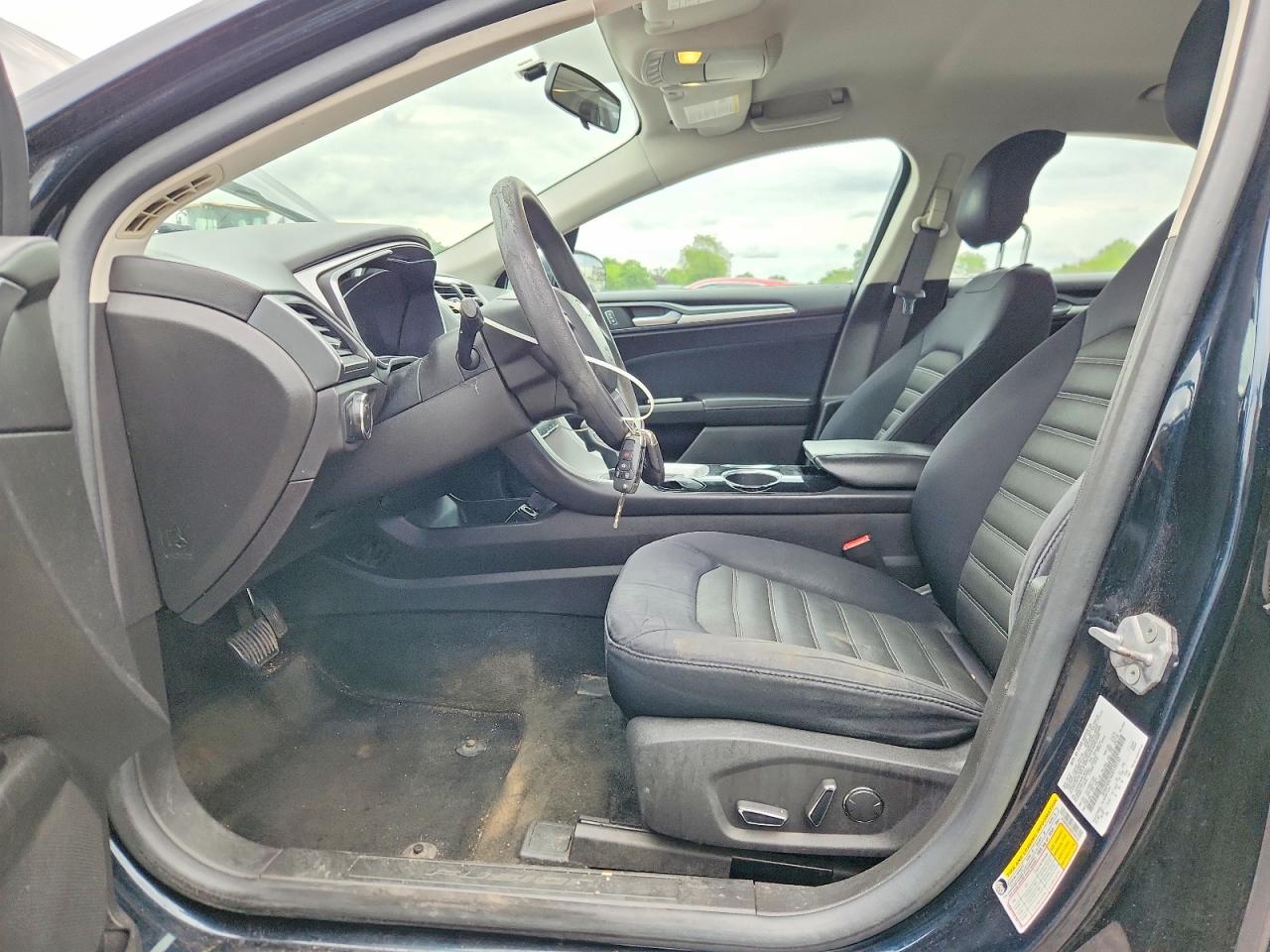 2014 Ford Fusion Se Black vin: 3FA6P0H76ER139733