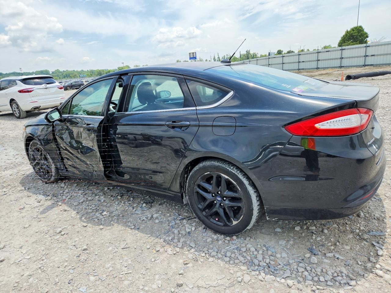 2014 Ford Fusion Se Black vin: 3FA6P0H76ER143300