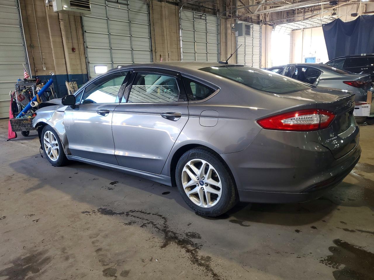 2014 Ford Fusion Se Серый vin: 3FA6P0H76ER148979