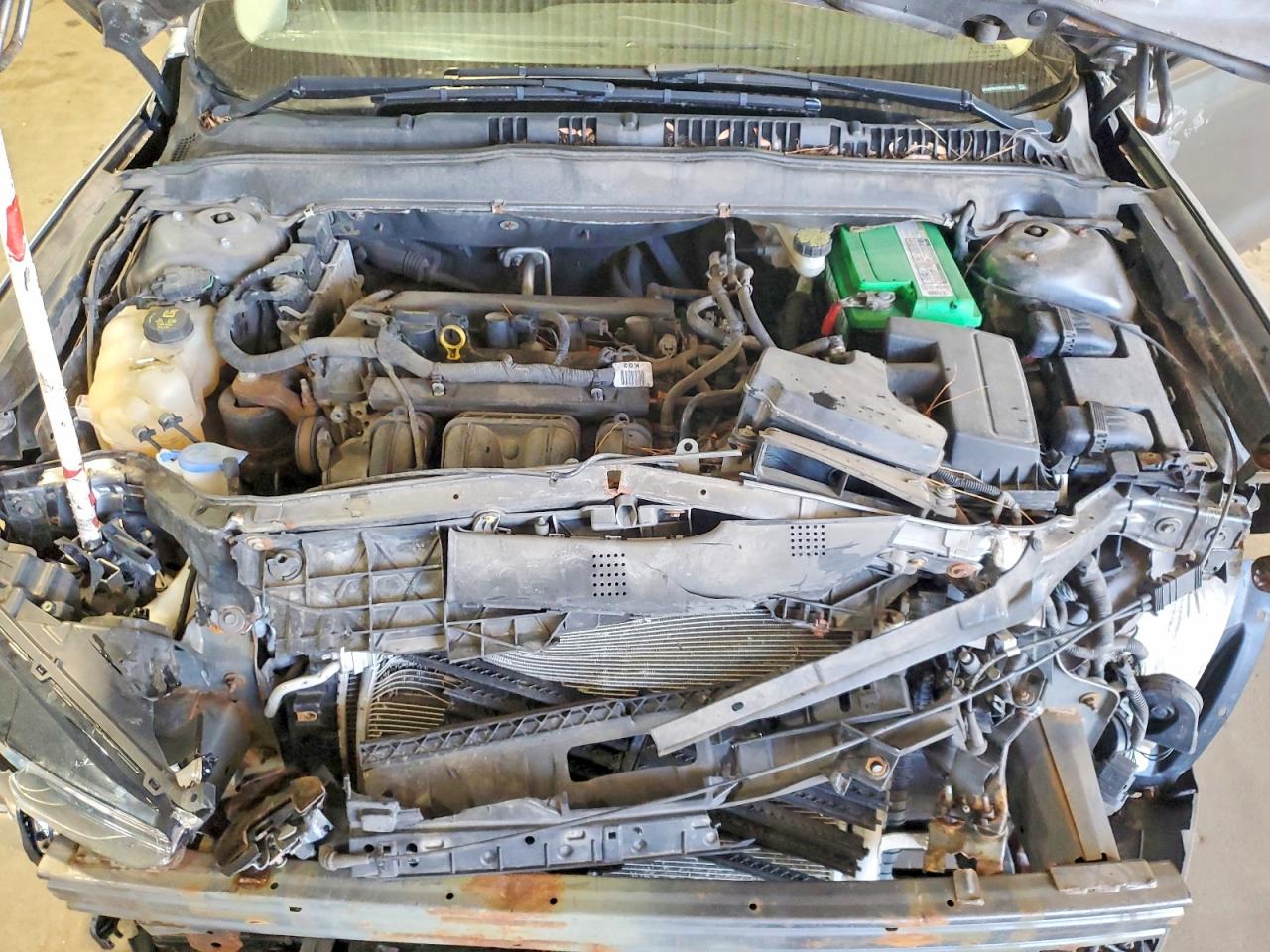 2014 Ford Fusion Se Серый vin: 3FA6P0H76ER148979