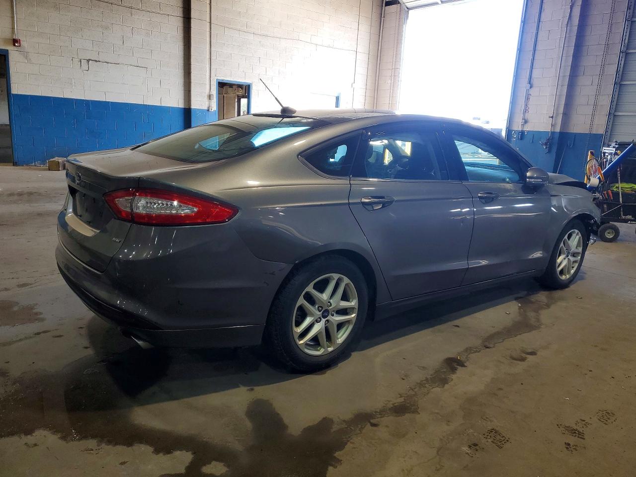 2014 Ford Fusion Se Серый vin: 3FA6P0H76ER148979