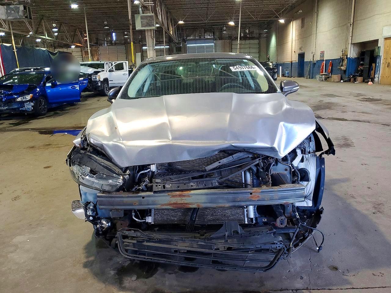 2014 Ford Fusion Se Серый vin: 3FA6P0H76ER148979