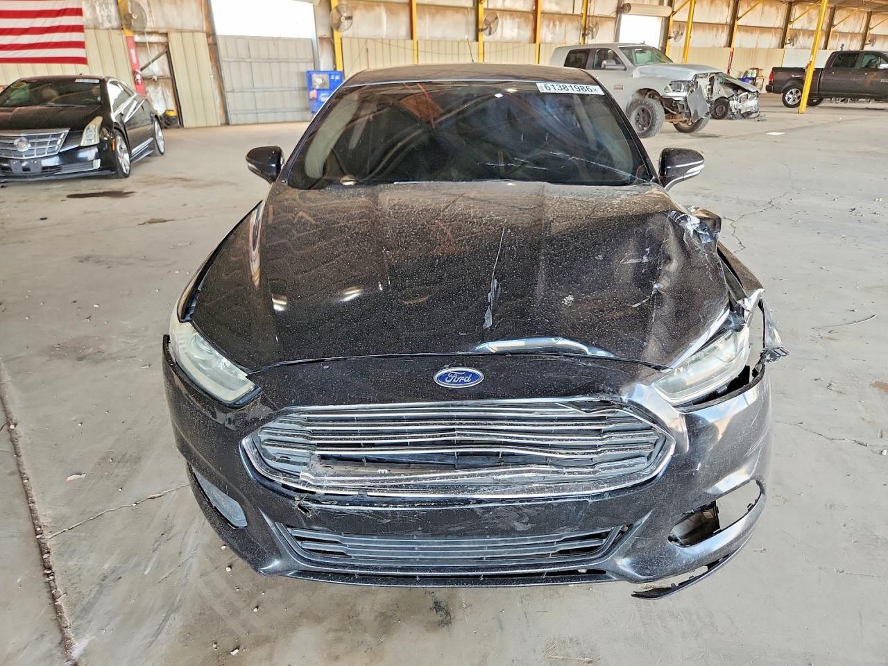 2014 Ford Fusion Se Black vin: 3FA6P0H76ER170836