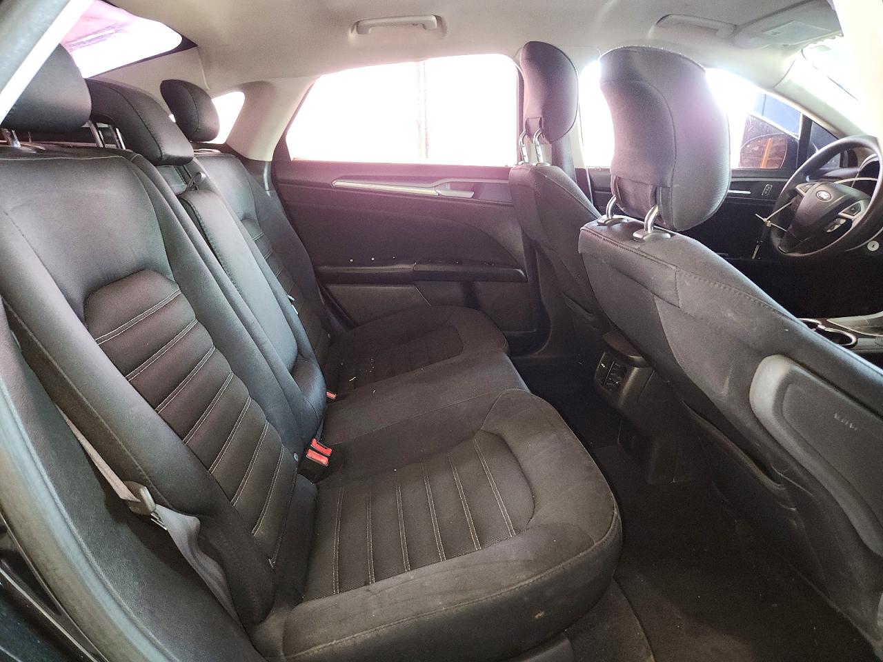2014 Ford Fusion Se Black vin: 3FA6P0H76ER170836