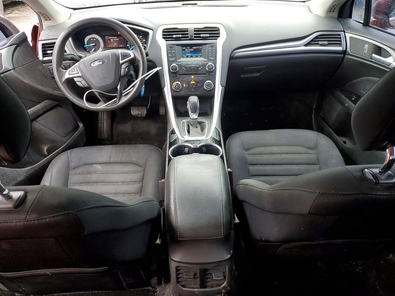 2014 Ford Fusion Se Brown vin: 3FA6P0H76ER179049