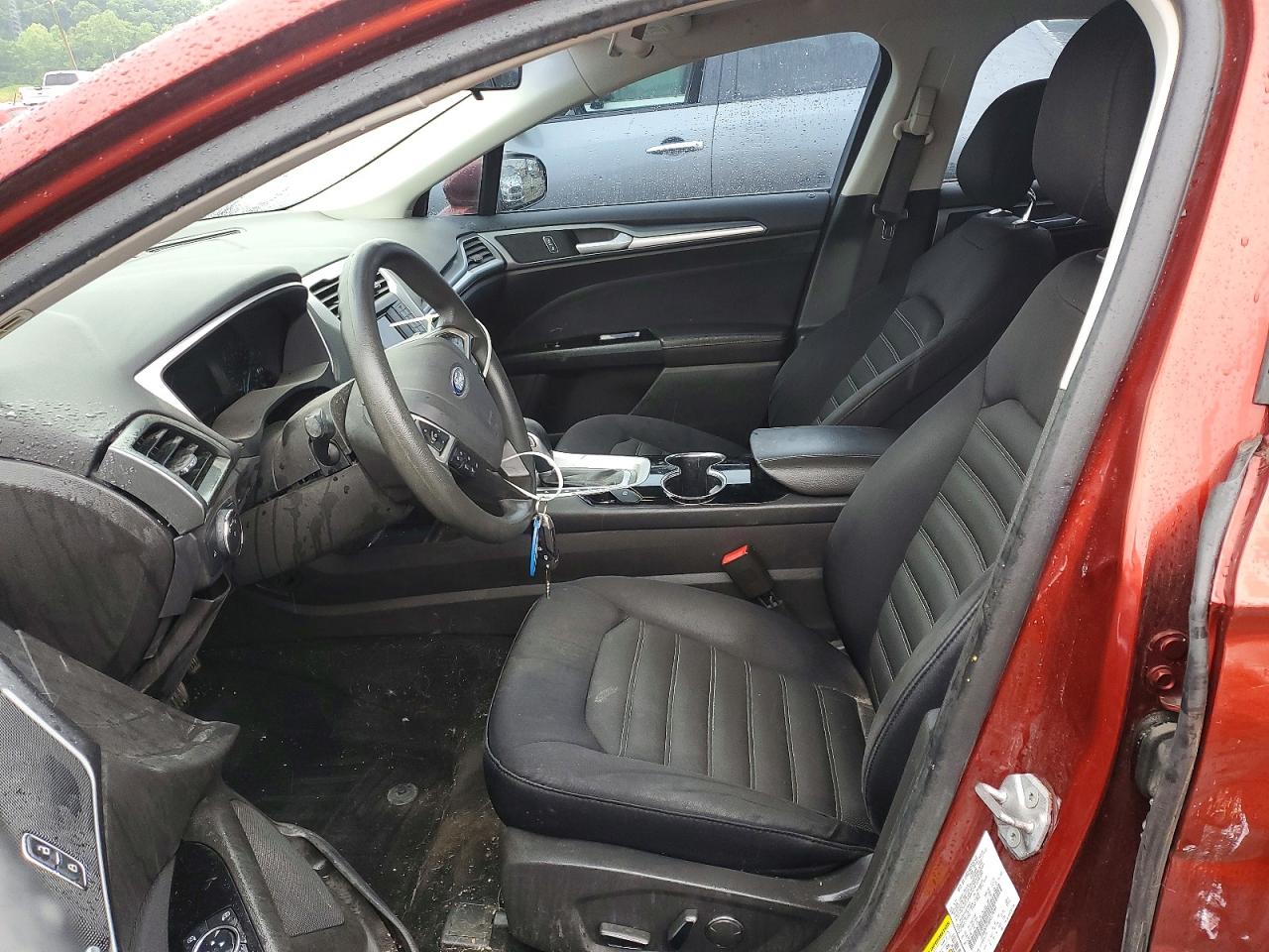 2014 Ford Fusion Se Brown vin: 3FA6P0H76ER179049