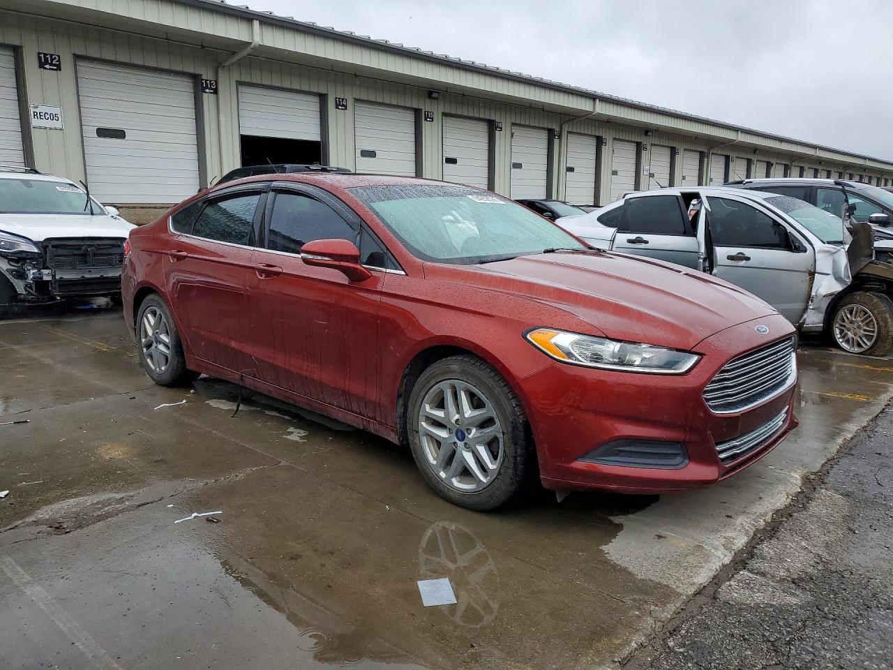 2014 Ford Fusion Se Brown vin: 3FA6P0H76ER179049