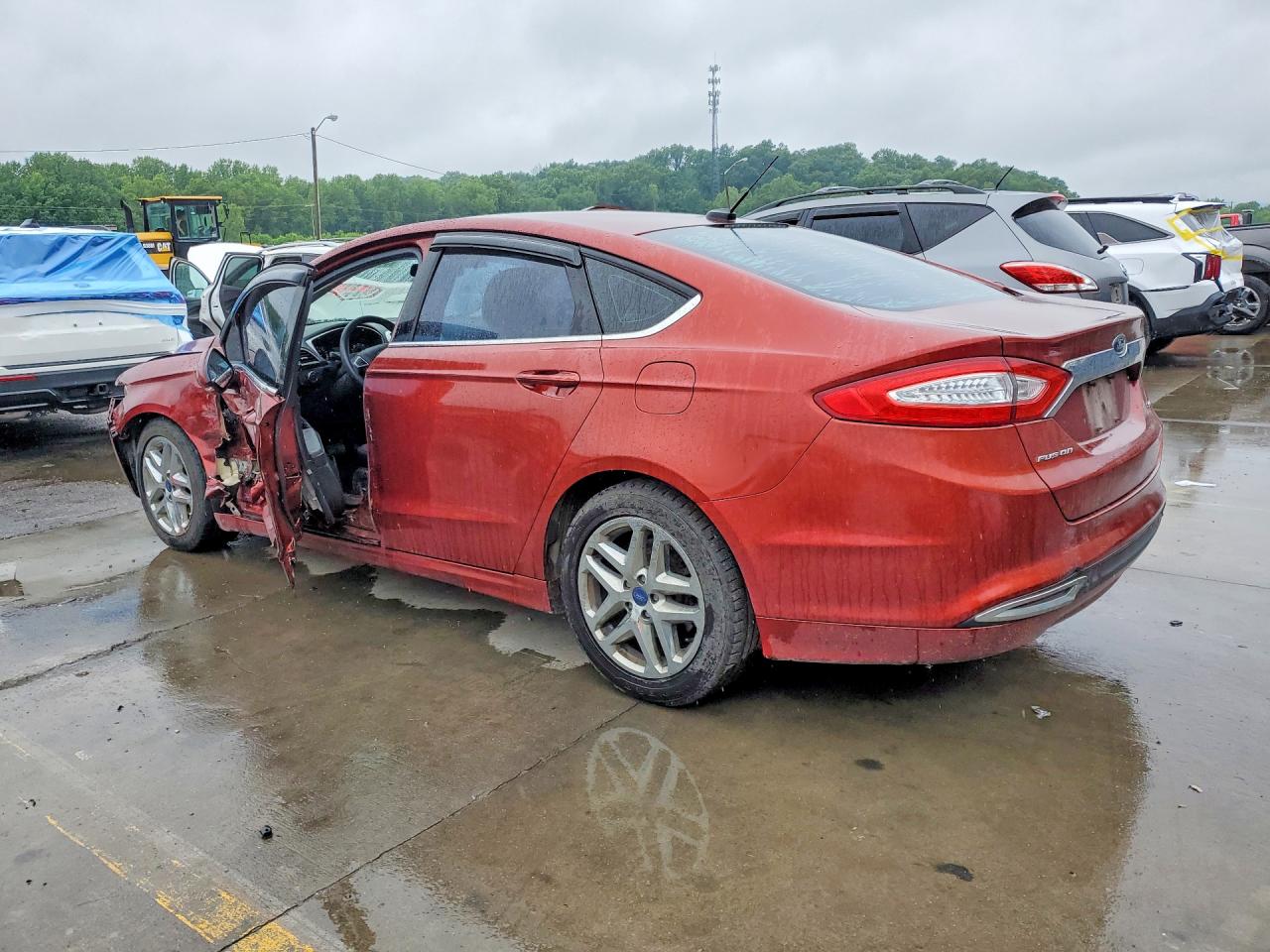 2014 Ford Fusion Se Brown vin: 3FA6P0H76ER179049