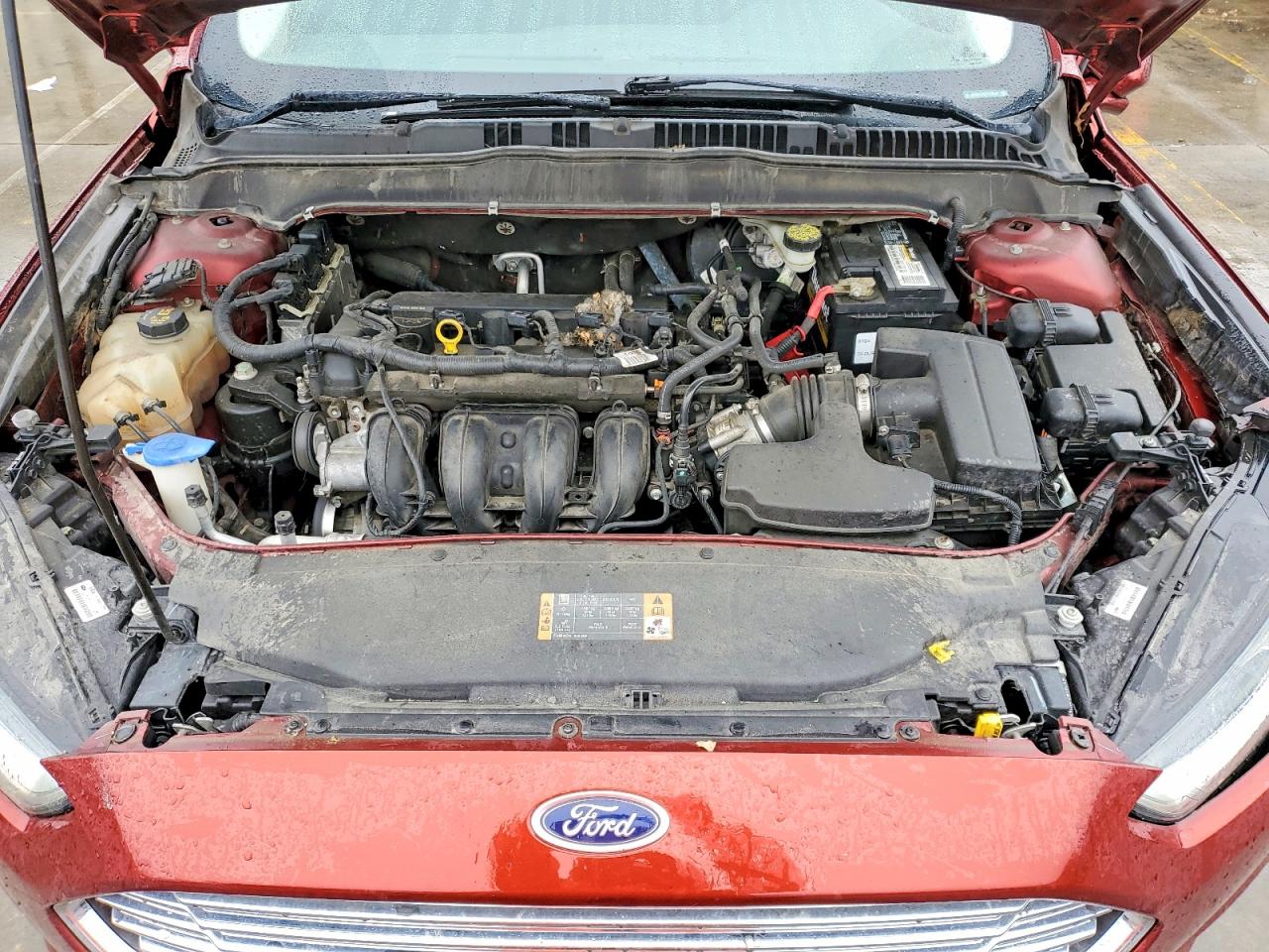 2014 Ford Fusion Se Brown vin: 3FA6P0H76ER179049