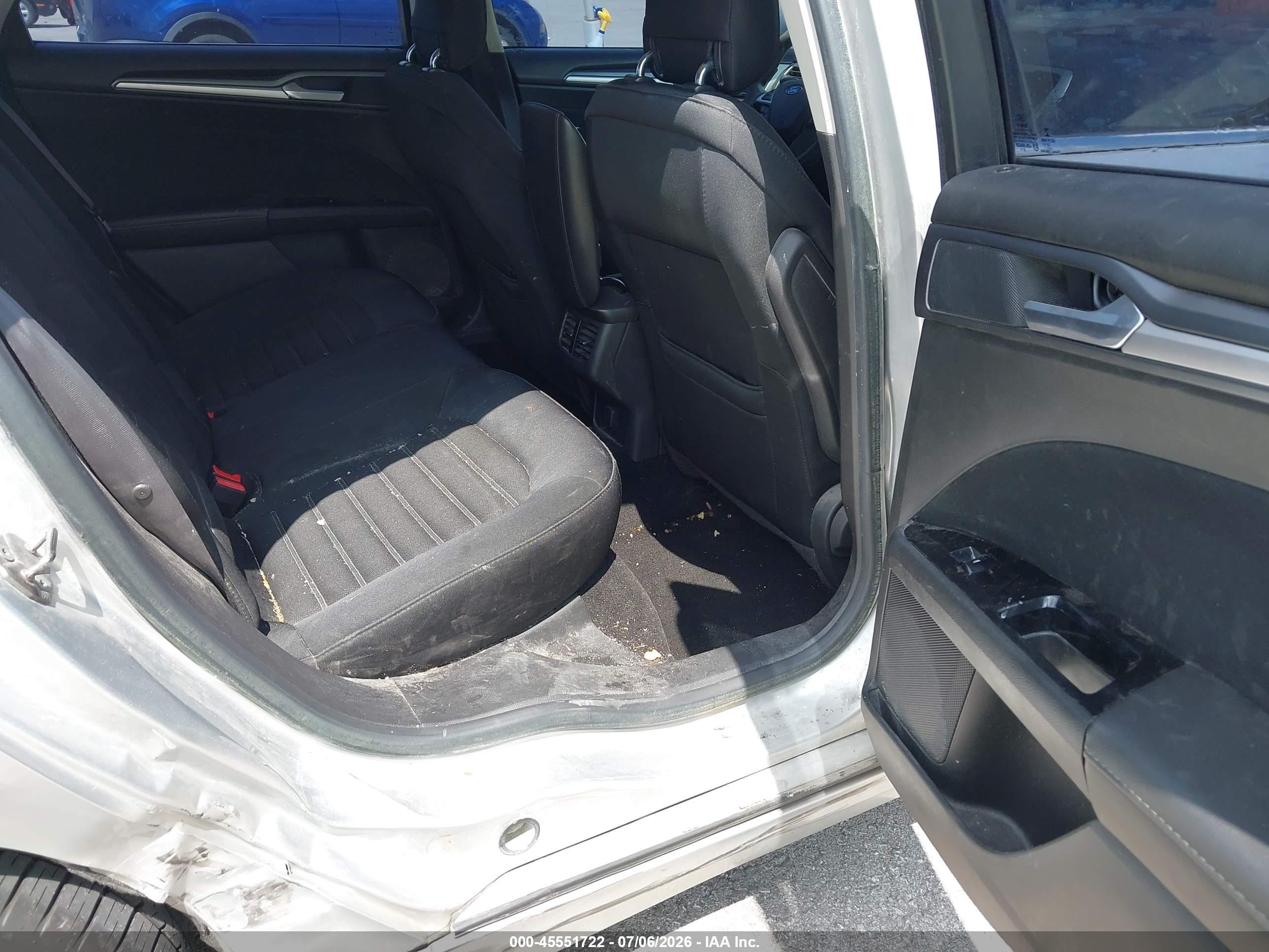 2014 Ford Fusion Se Silver vin: 3FA6P0H76ER187331