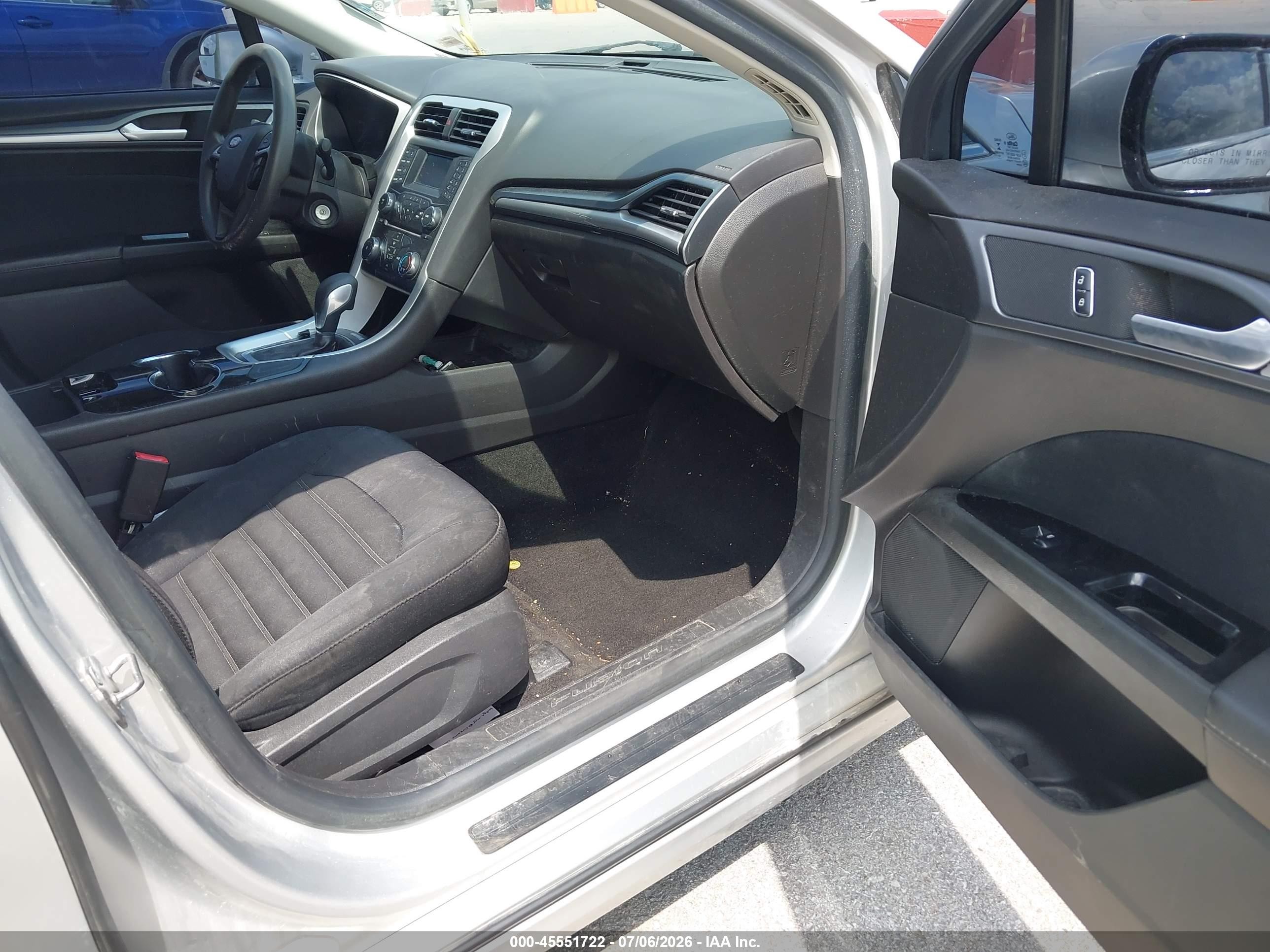 2014 Ford Fusion Se Silver vin: 3FA6P0H76ER187331