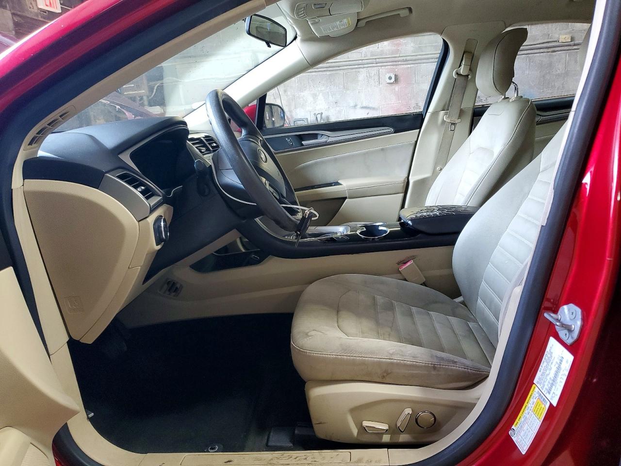 2014 Ford Fusion Se Burgundy vin: 3FA6P0H76ER189483