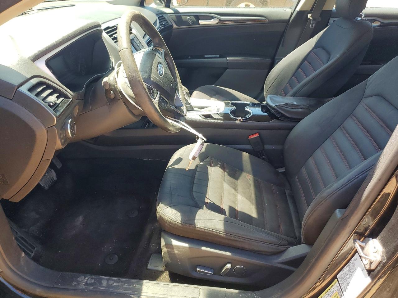 2014 Ford Fusion Se Black vin: 3FA6P0H76ER266711