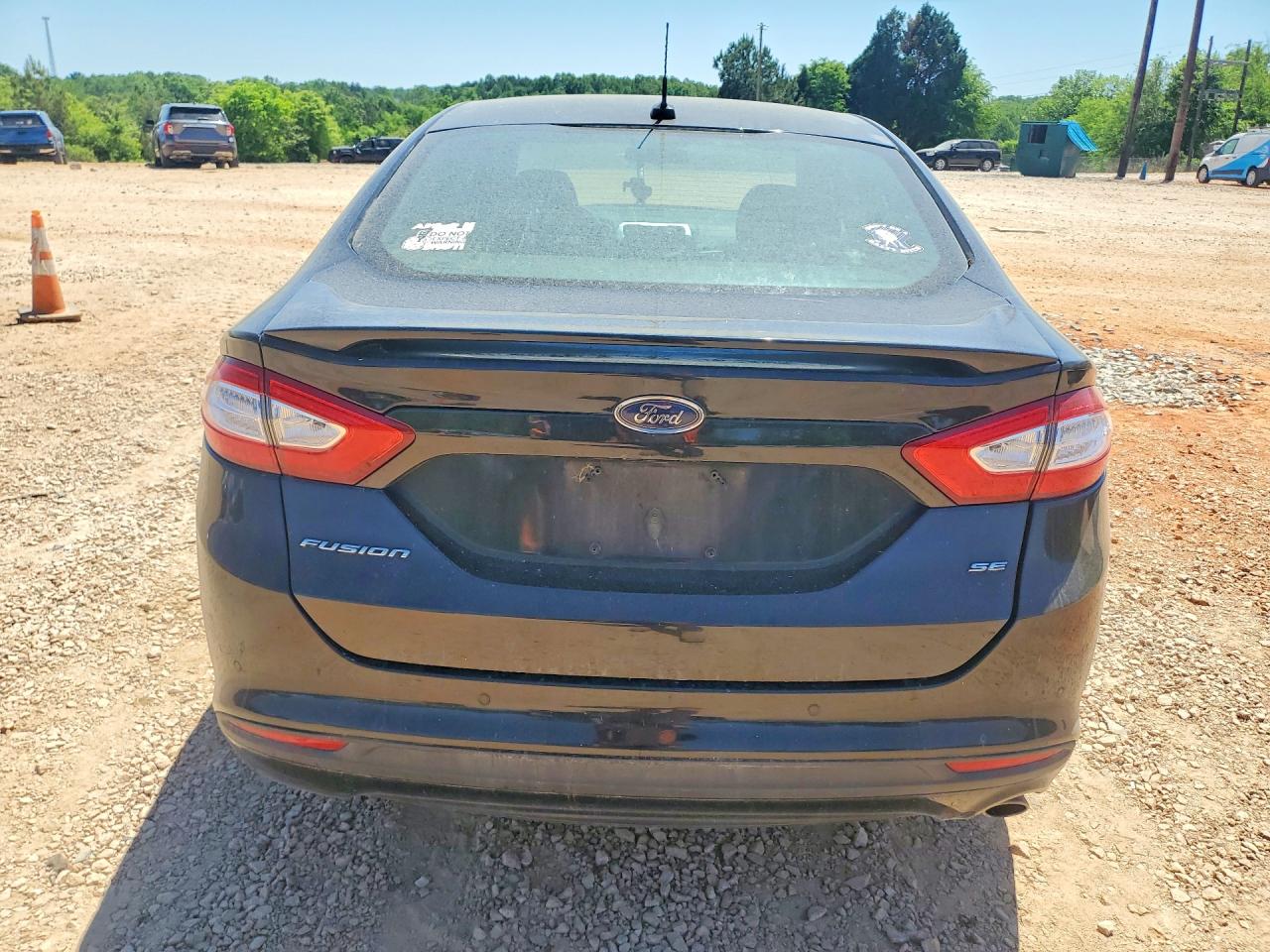 2014 Ford Fusion Se Black vin: 3FA6P0H76ER266711