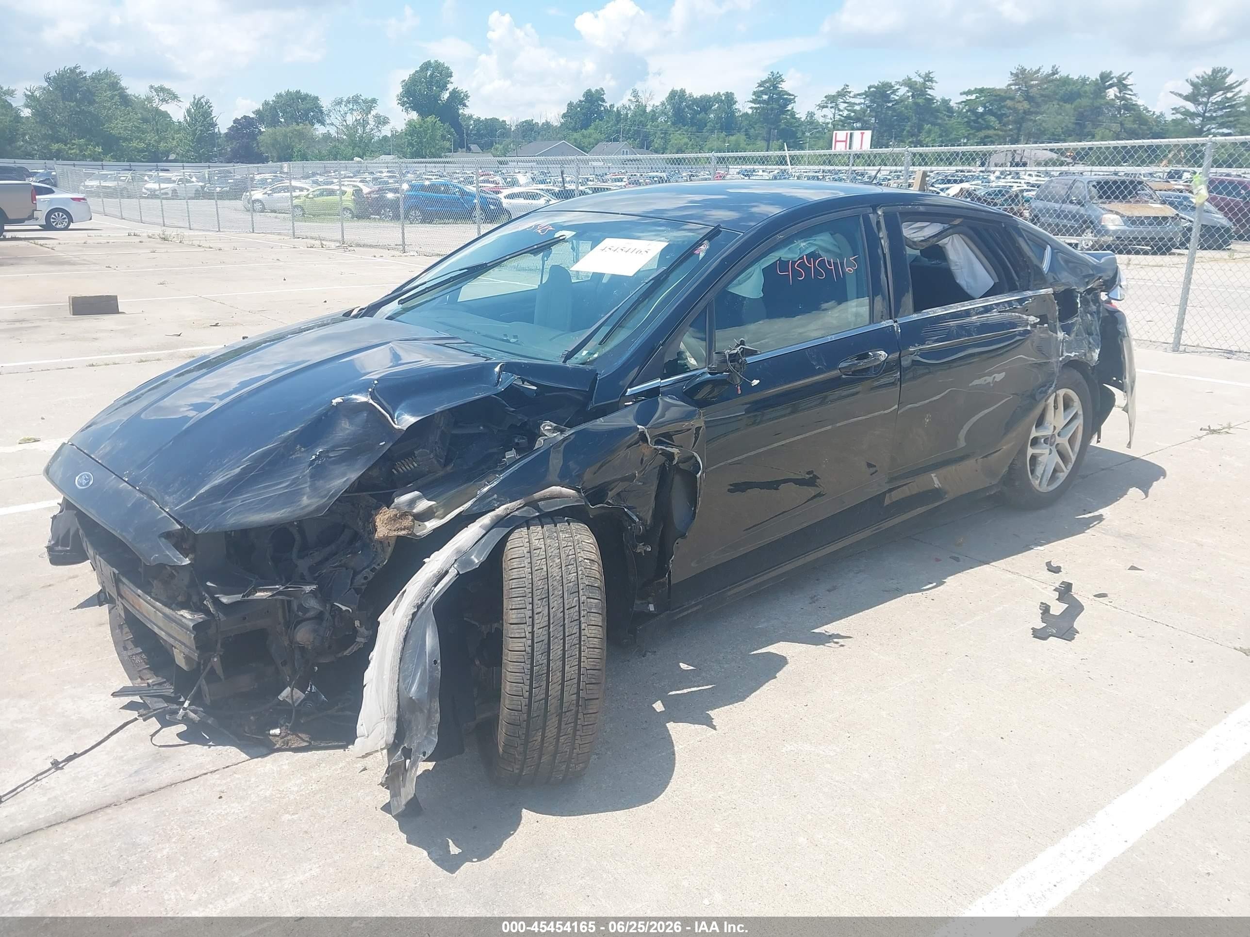 2014 Ford Fusion Se Black vin: 3FA6P0H76ER290619
