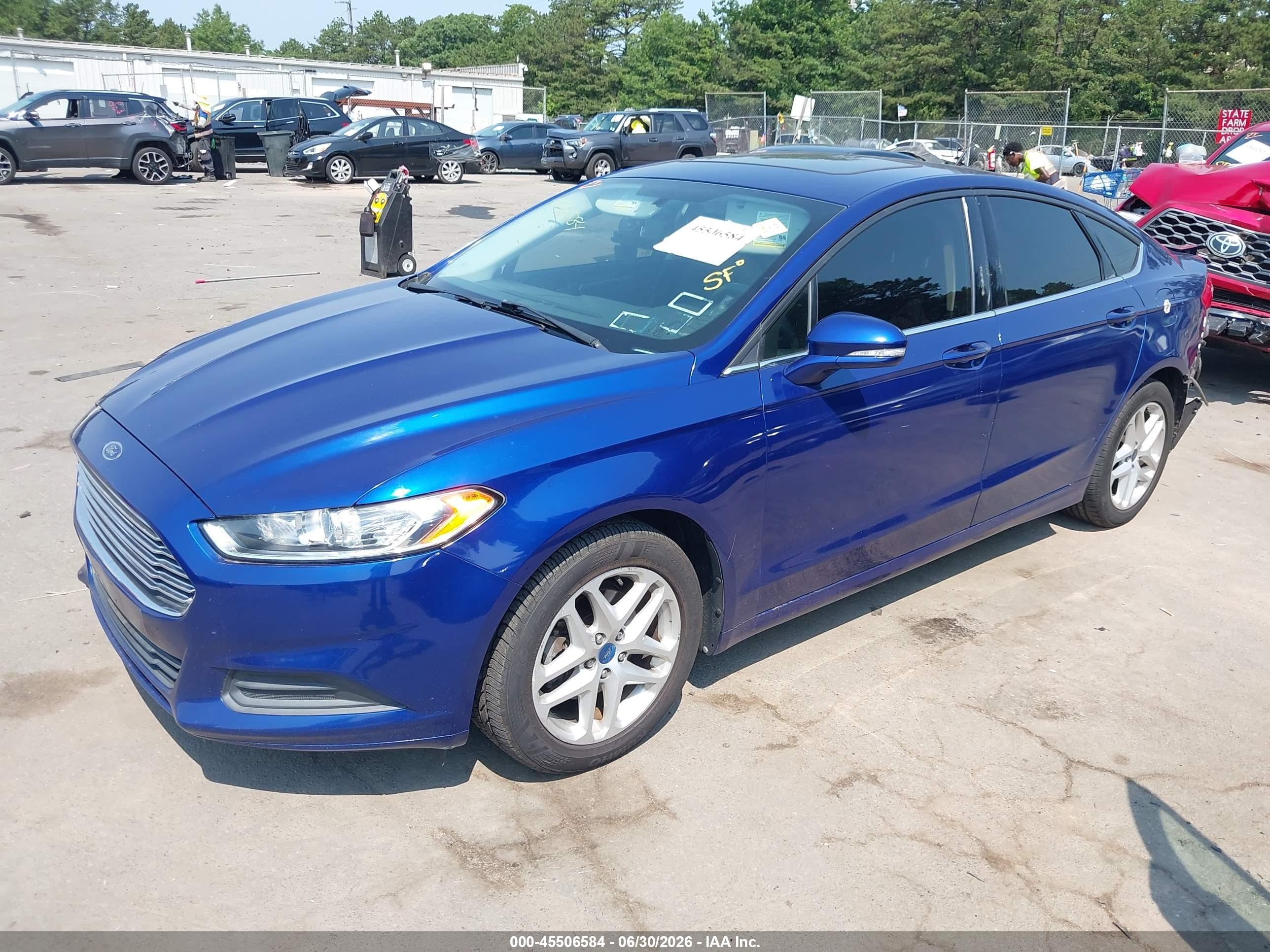 2014 Ford Fusion Se Blue vin: 3FA6P0H76ER310917