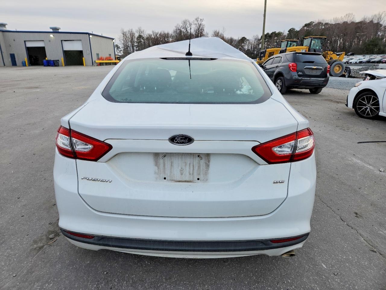 2014 Ford Fusion Se Белый vin: 3FA6P0H76ER335803