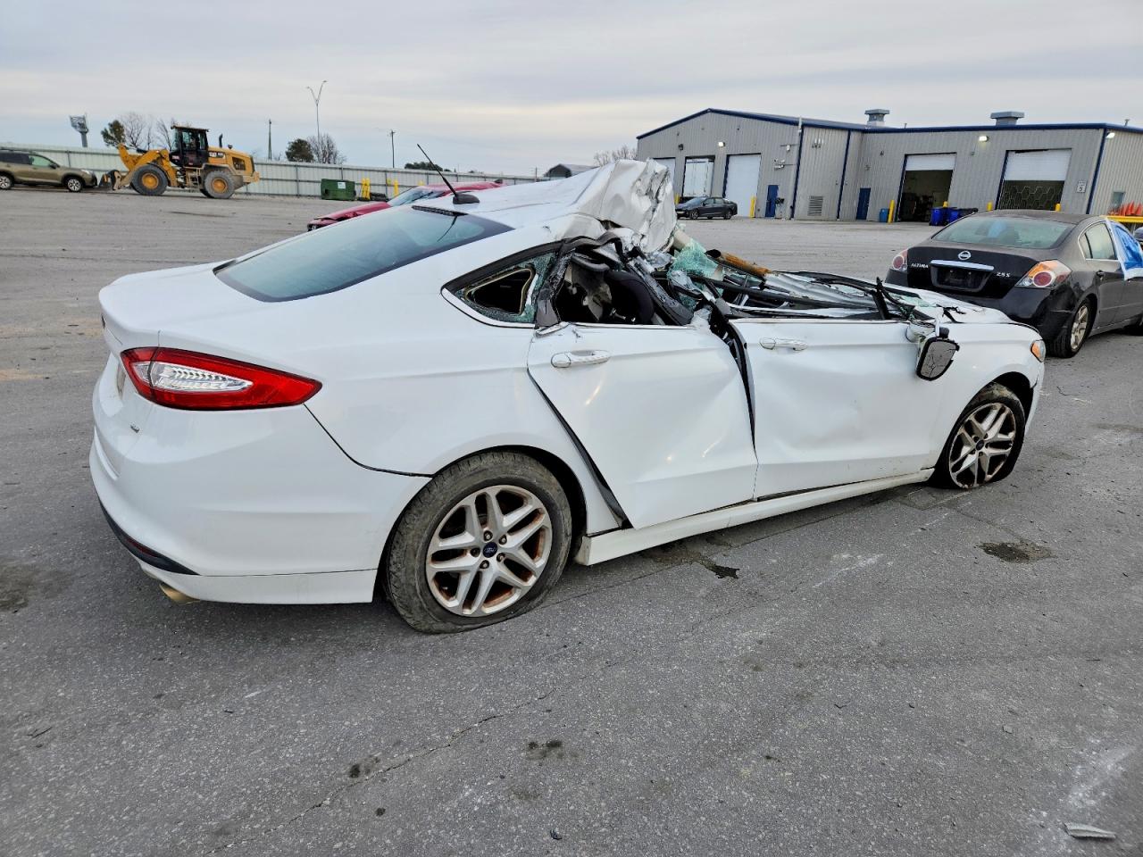2014 Ford Fusion Se Белый vin: 3FA6P0H76ER335803