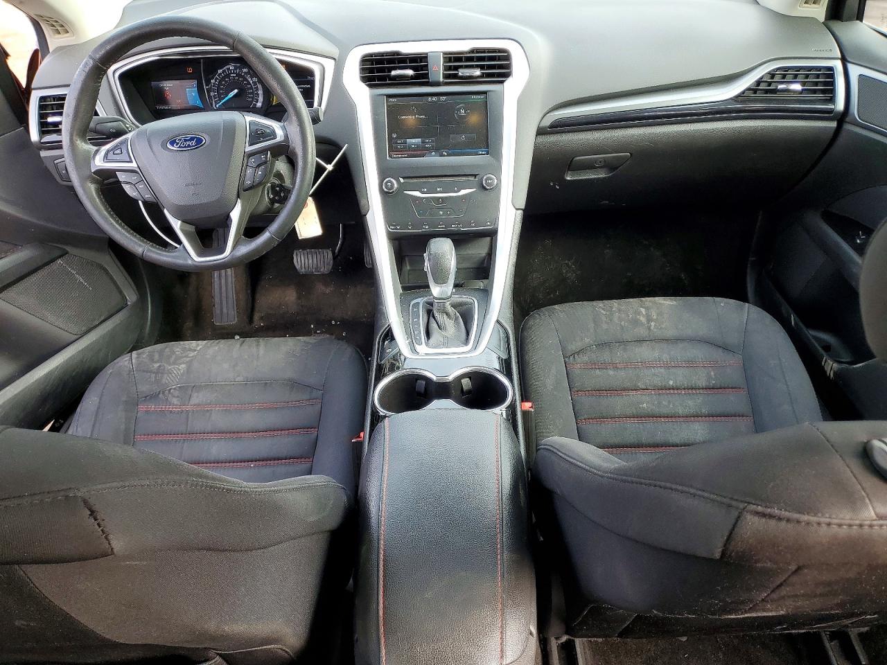 2014 Ford Fusion Se Red vin: 3FA6P0H76ER364931