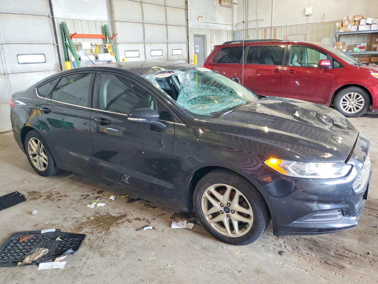 2014 Ford Fusion Se Black vin: 3FA6P0H76ER365268