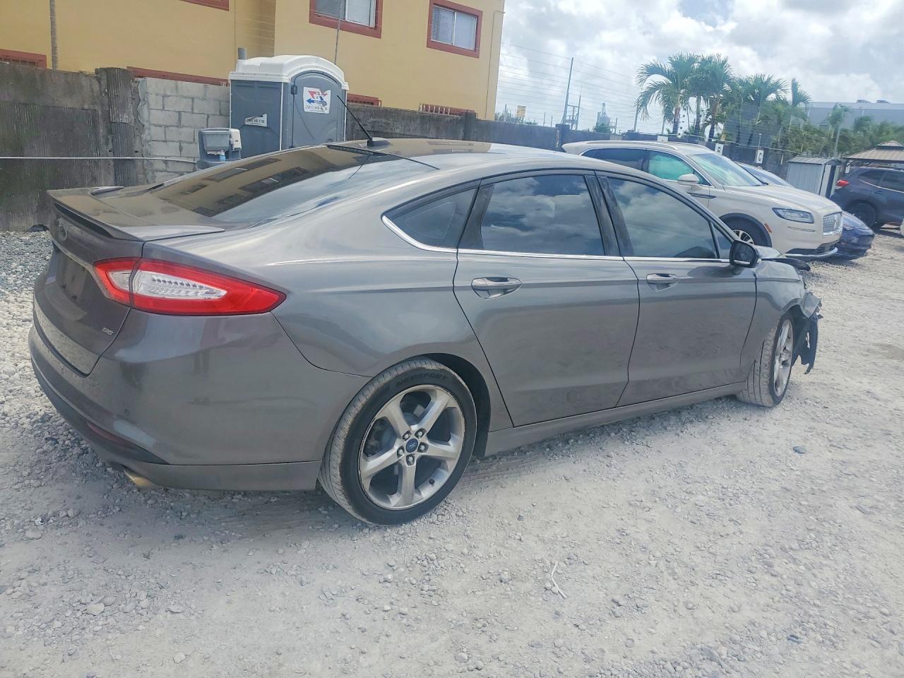 2014 Ford Fusion Se Серый vin: 3FA6P0H76ER375847