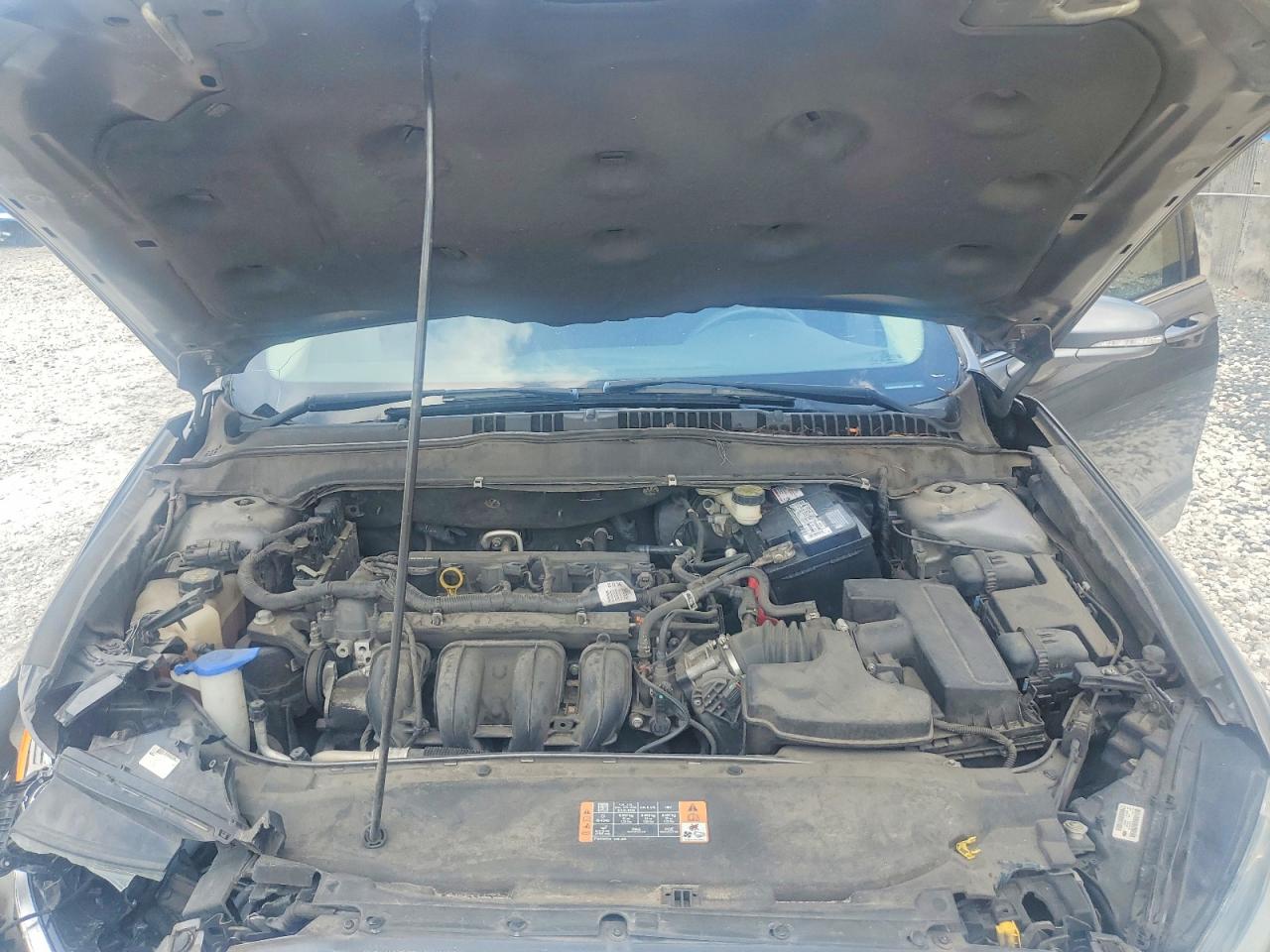 2014 Ford Fusion Se Серый vin: 3FA6P0H76ER375847