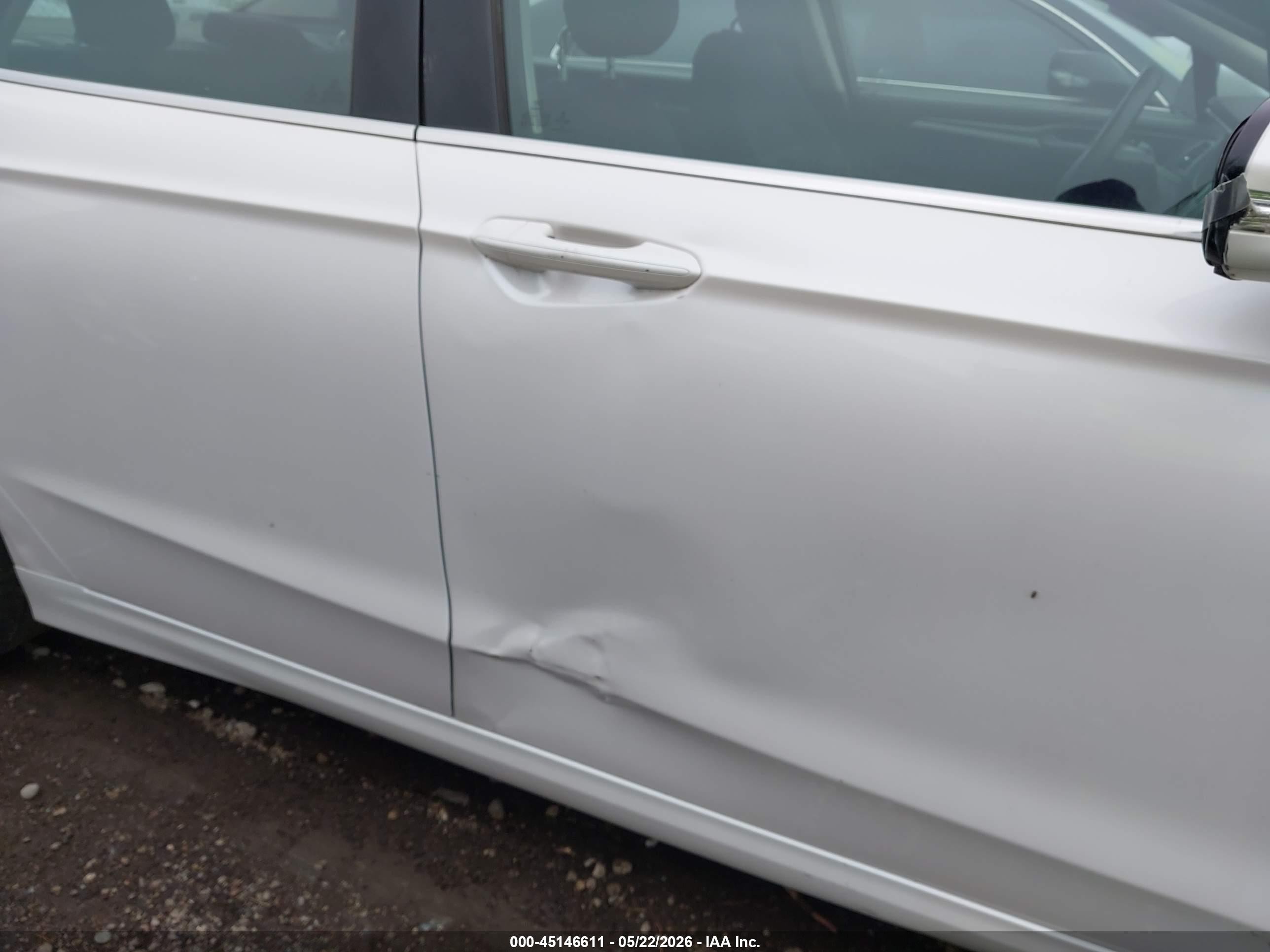 2014 Ford Fusion Se White vin: 3FA6P0H76ER375914