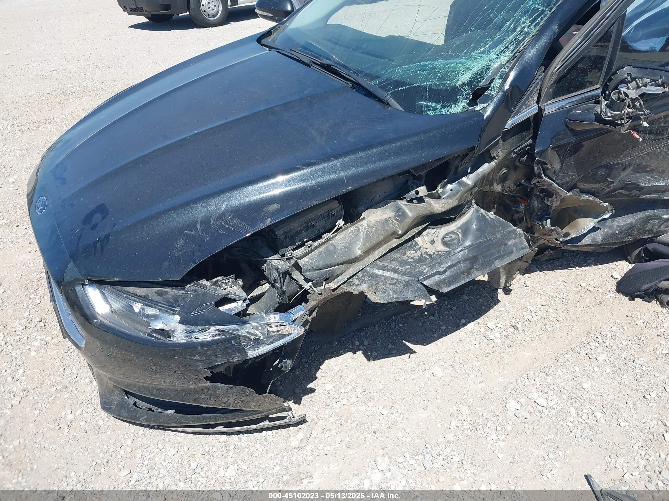 2014 Ford Fusion Se Black vin: 3FA6P0H76ER377887