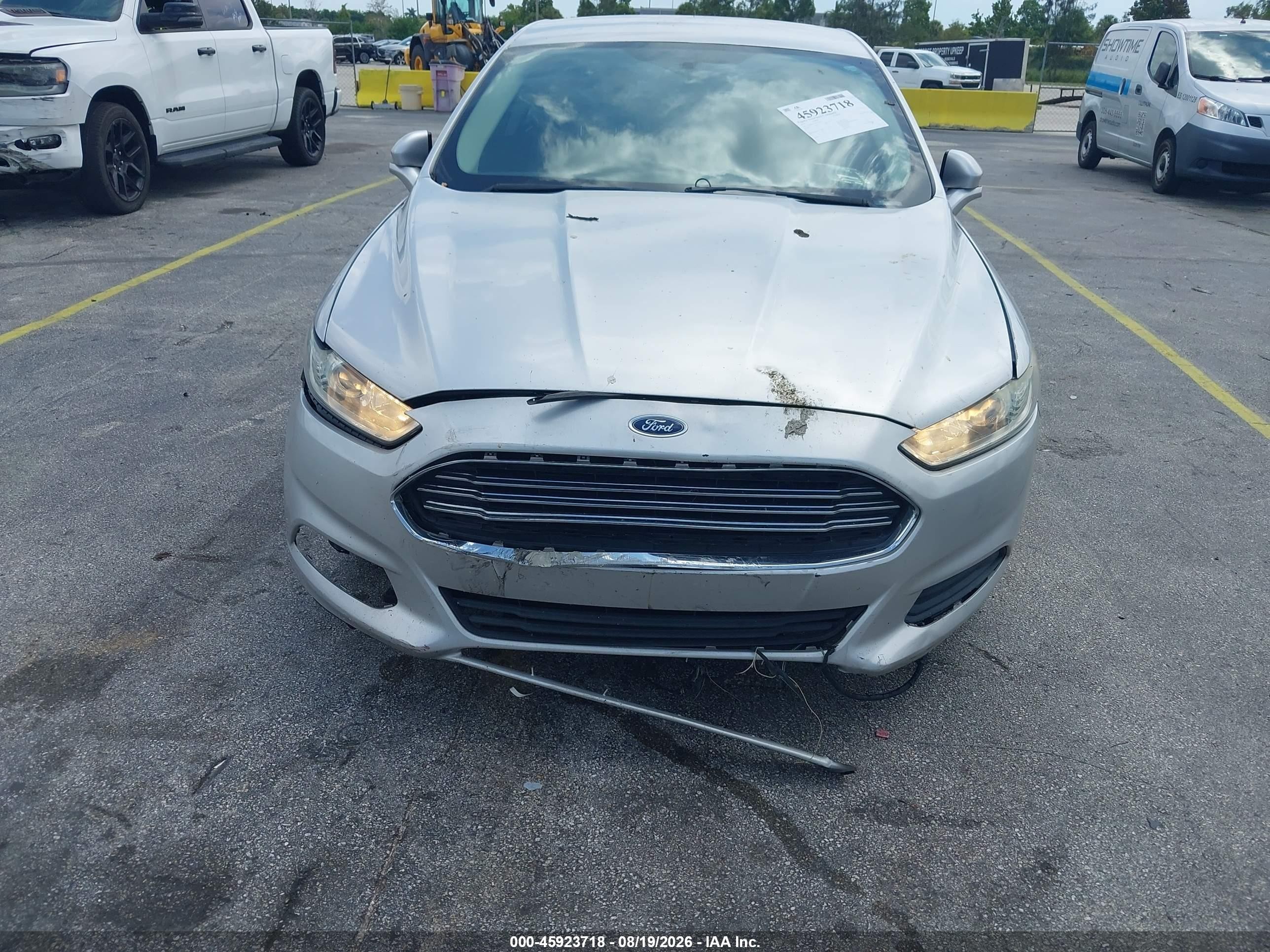 2014 Ford Fusion Se Silver vin: 3FA6P0H76ER386752