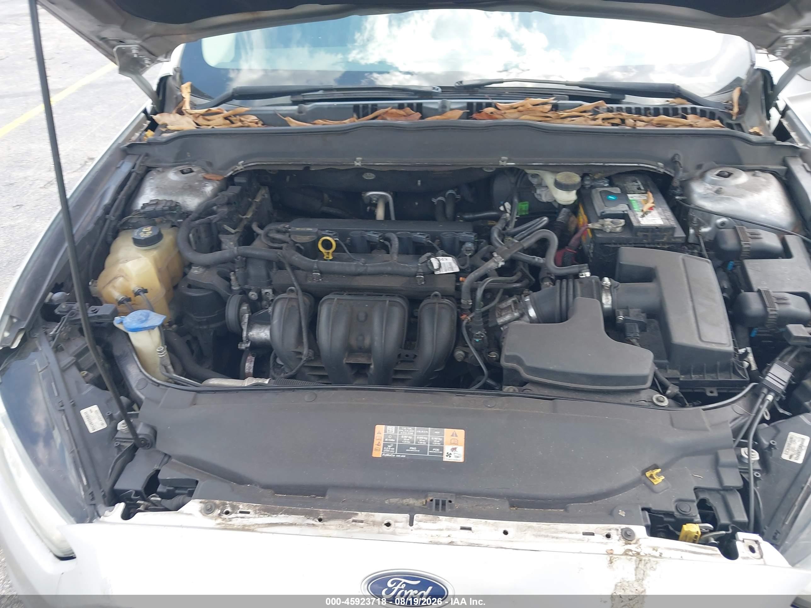 2014 Ford Fusion Se Silver vin: 3FA6P0H76ER386752