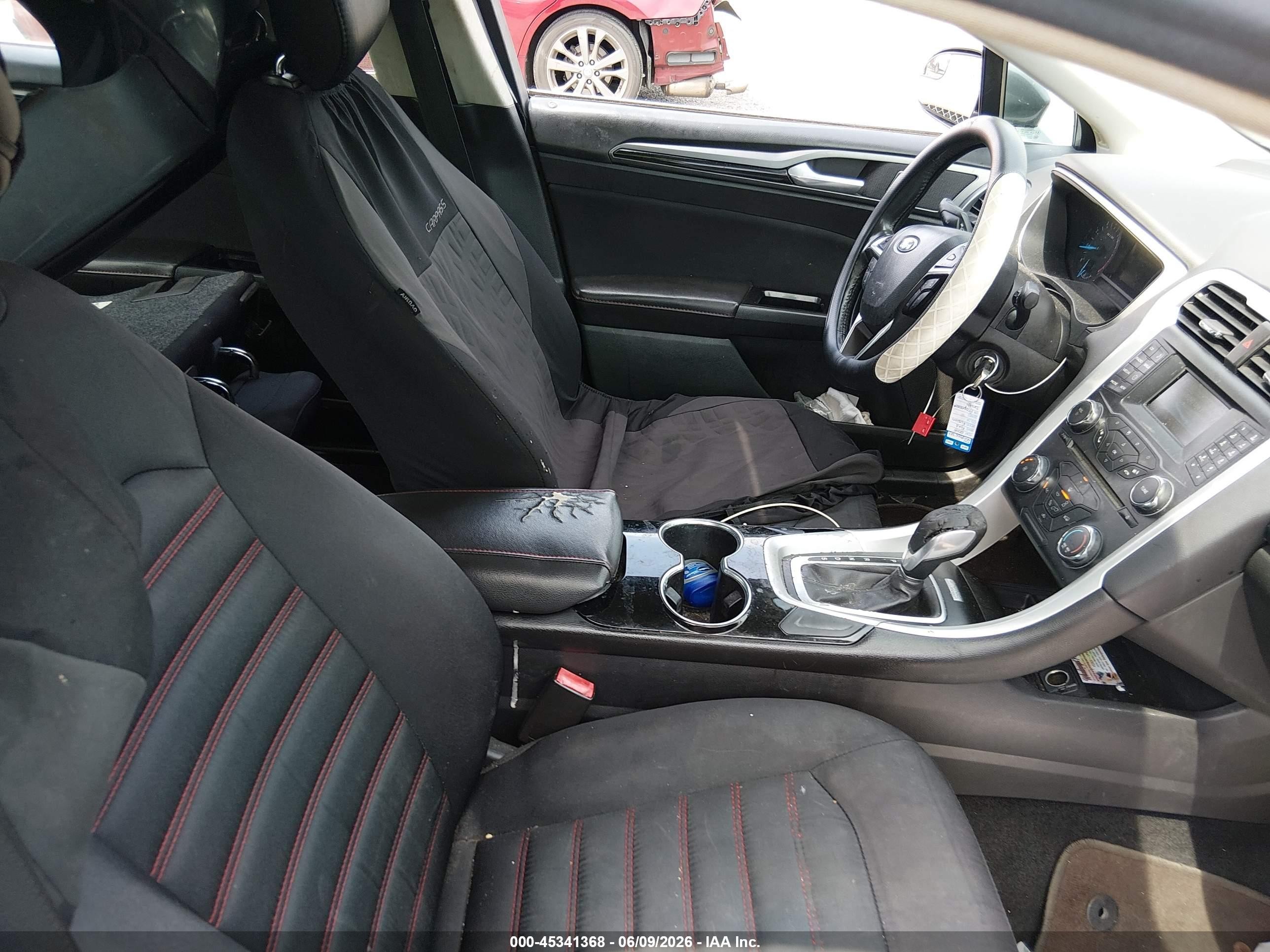 2015 Ford Fusion Se Black vin: 3FA6P0H76FR101064