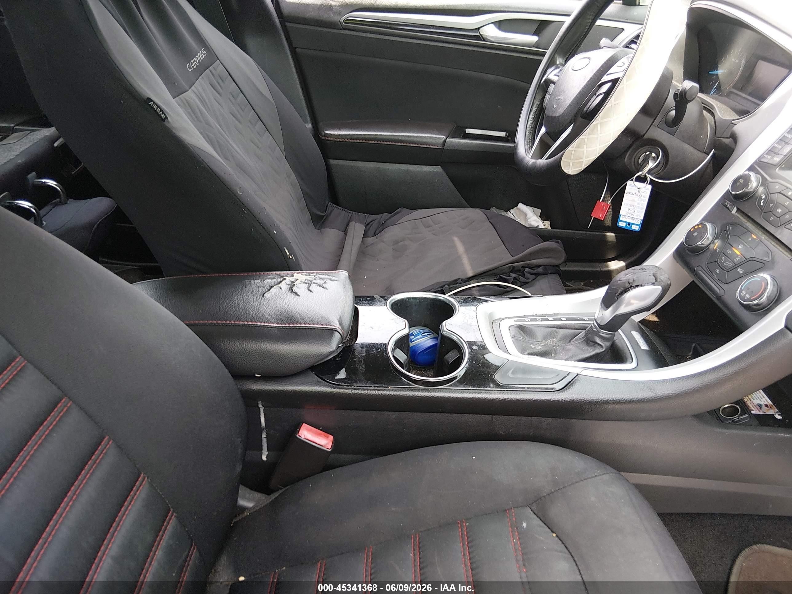 2015 Ford Fusion Se Black vin: 3FA6P0H76FR101064