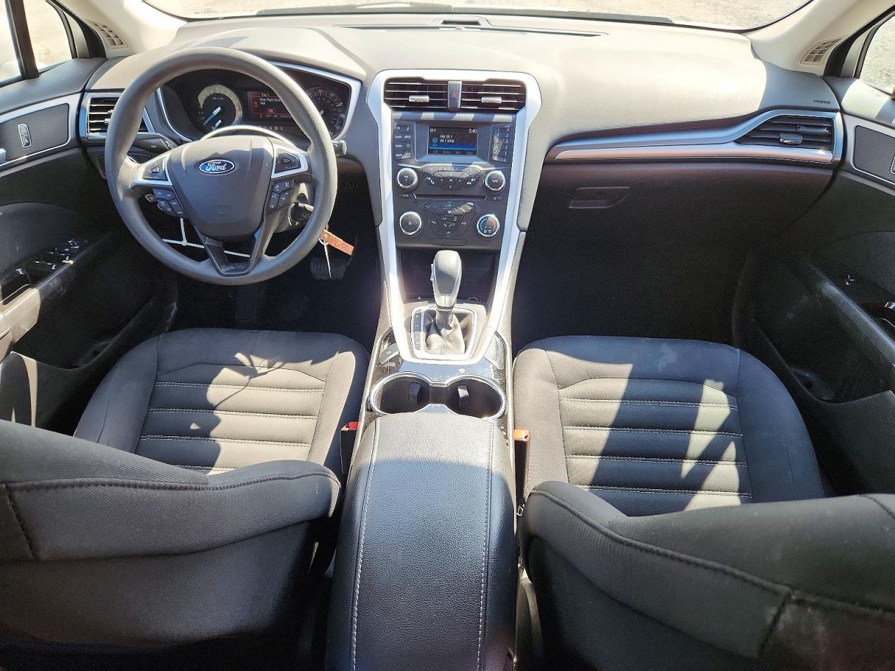 2015 Ford Fusion Se White vin: 3FA6P0H76FR122500