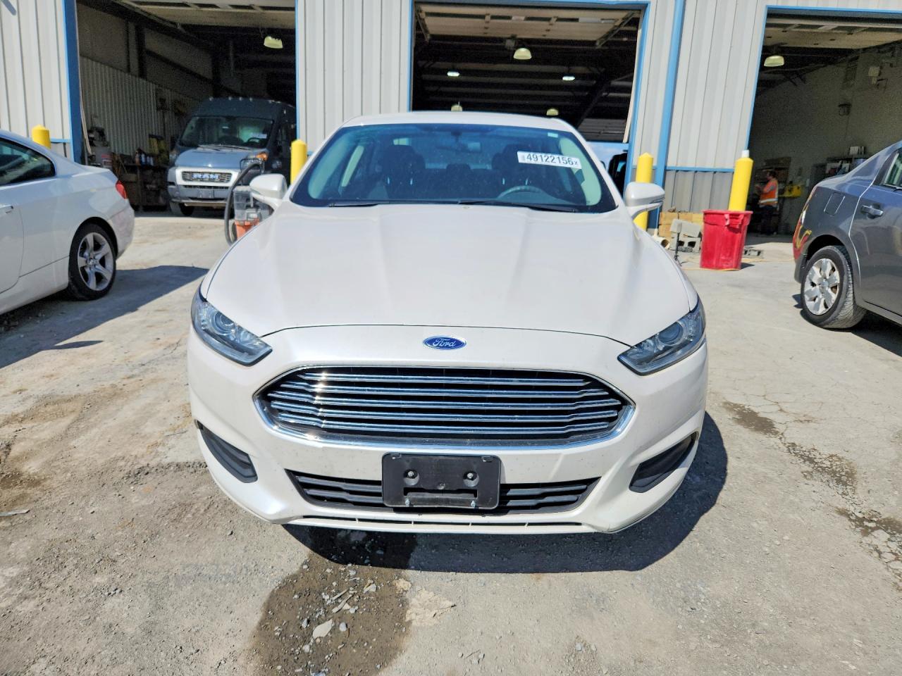 2015 Ford Fusion Se White vin: 3FA6P0H76FR122500