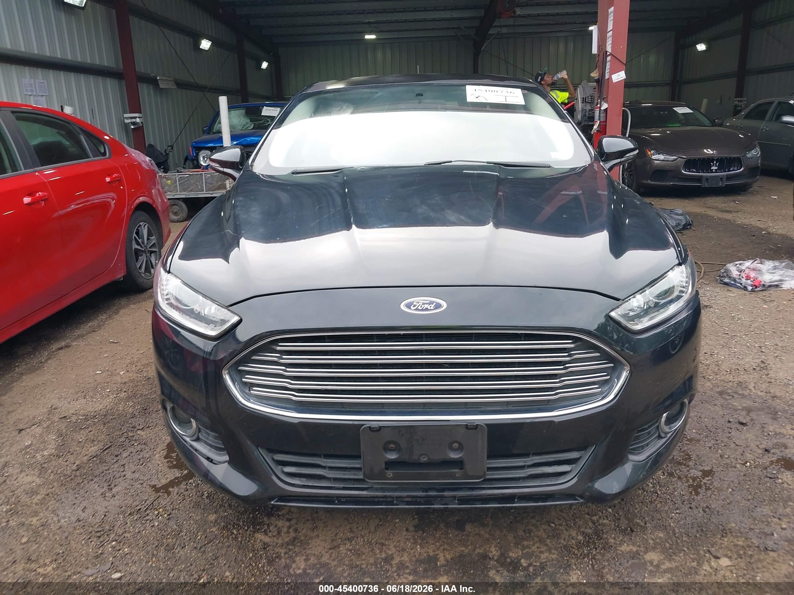 2015 Ford Fusion Se Black vin: 3FA6P0H76FR141399