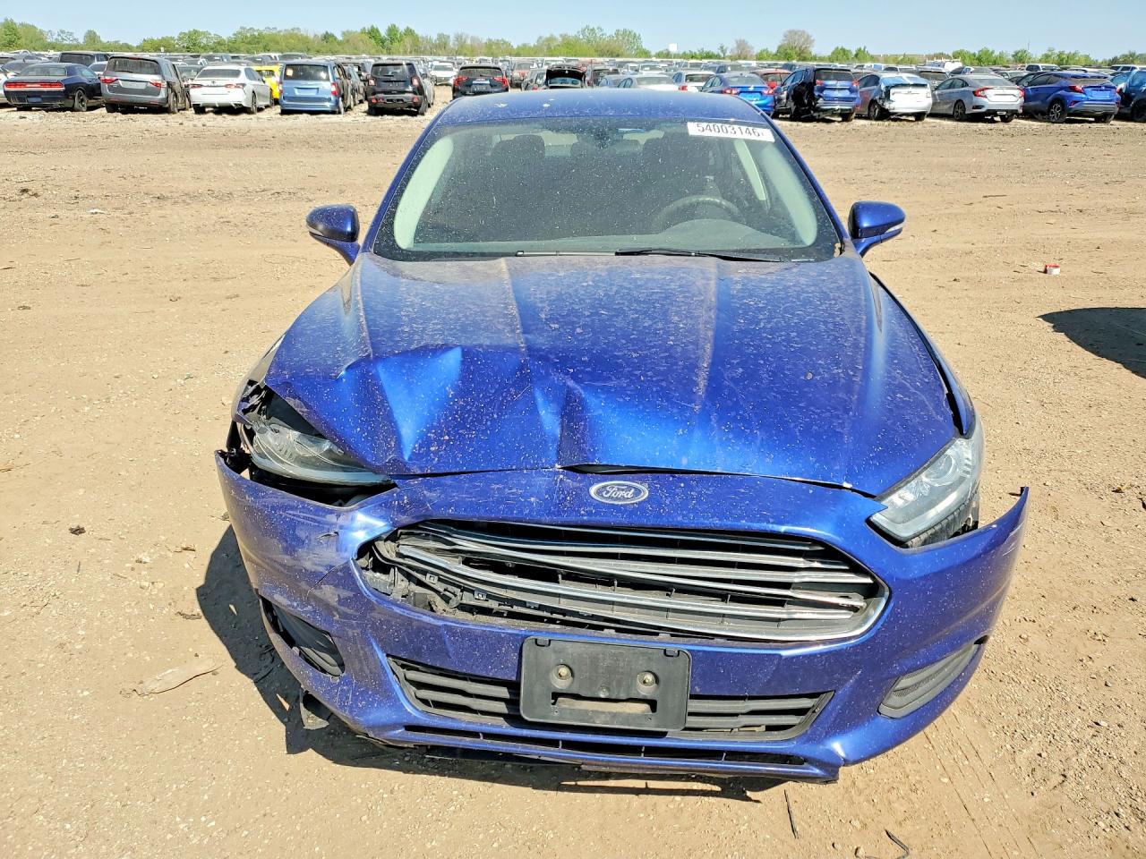 2015 Ford Fusion Se Blue vin: 3FA6P0H76FR144707