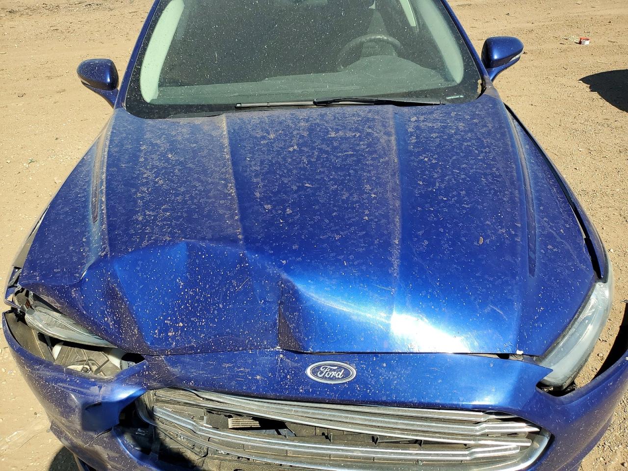2015 Ford Fusion Se Blue vin: 3FA6P0H76FR144707