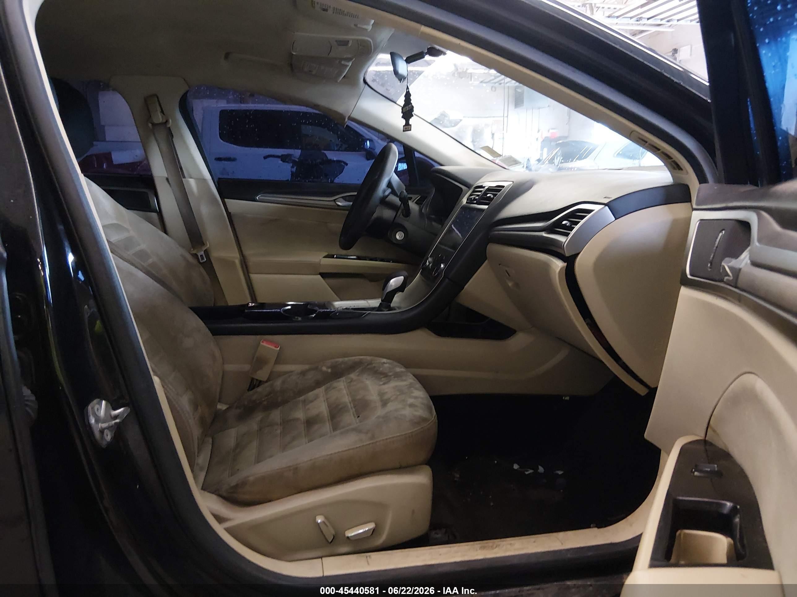 2015 Ford Fusion Se Black vin: 3FA6P0H76FR163810