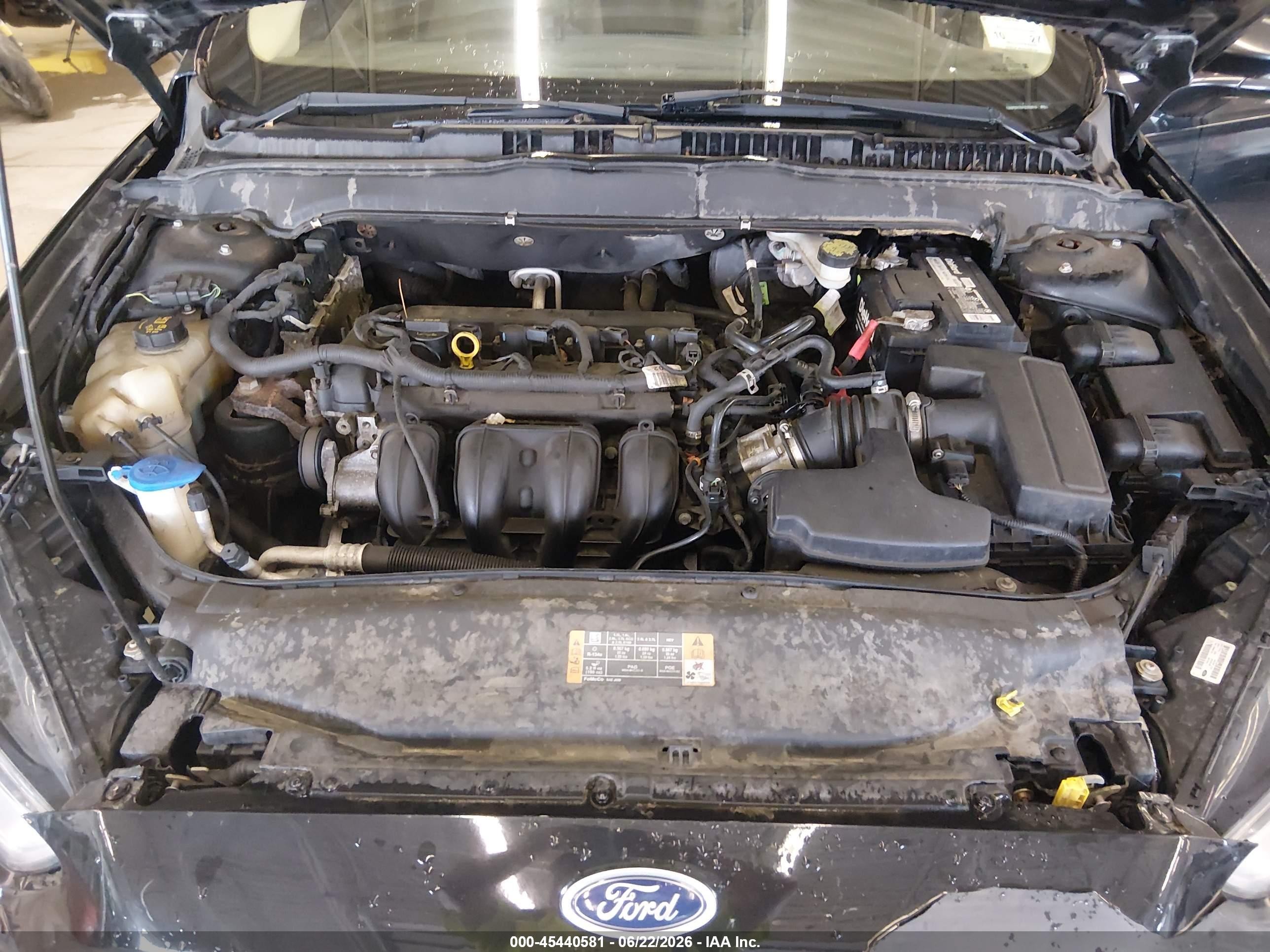 2015 Ford Fusion Se Black vin: 3FA6P0H76FR163810