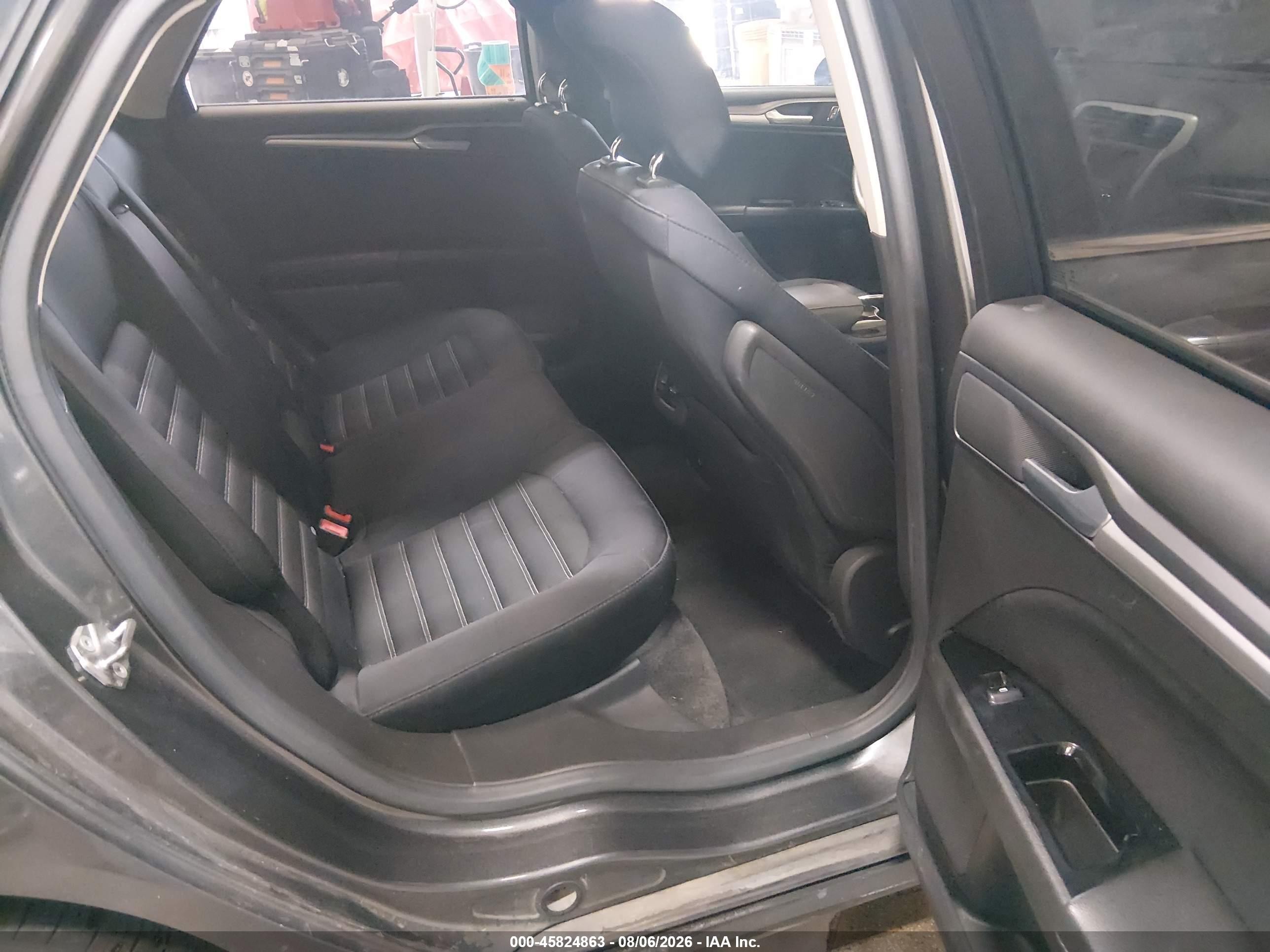 2015 Ford Fusion Se Gray vin: 3FA6P0H76FR164276