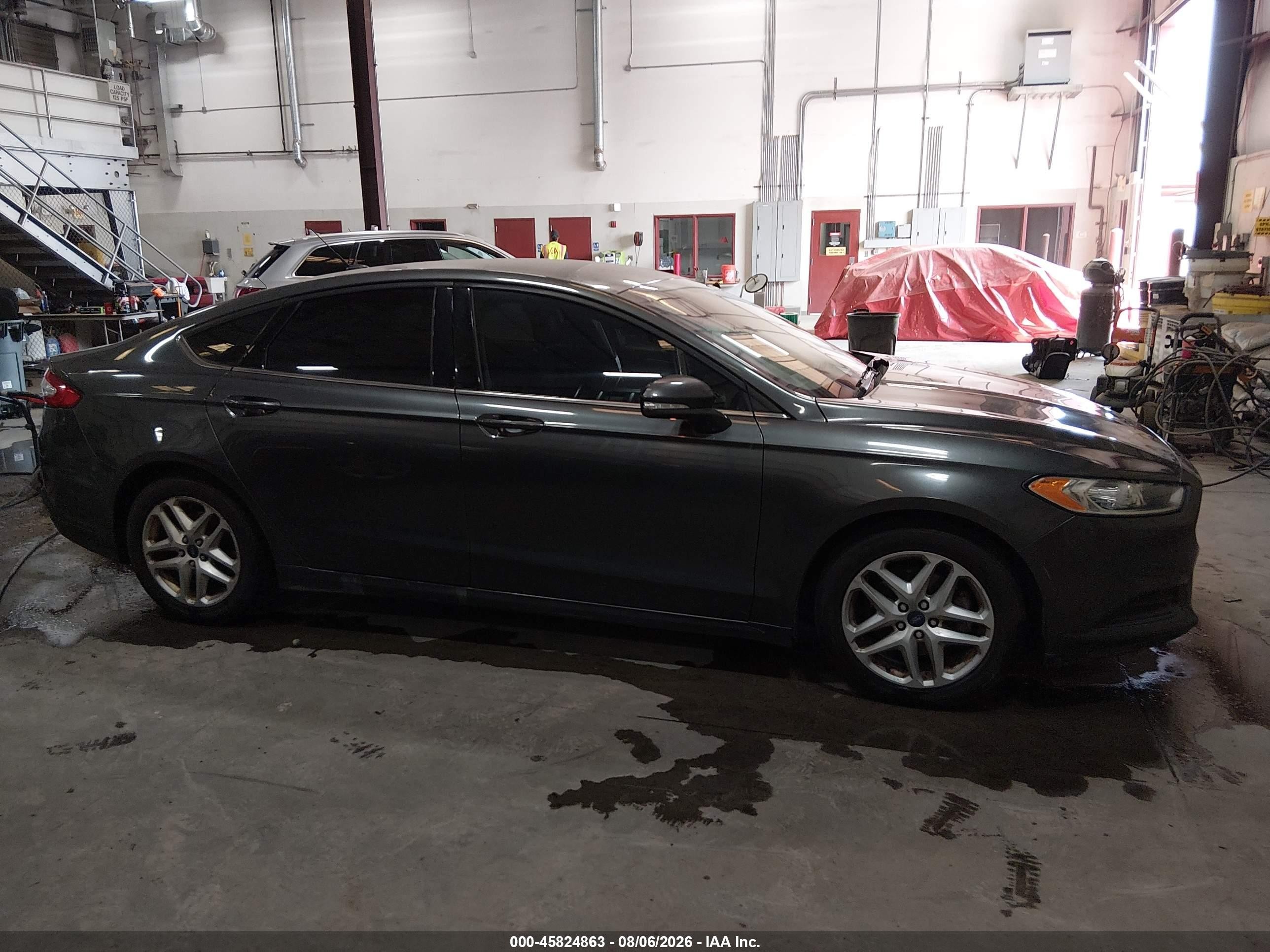 2015 Ford Fusion Se Gray vin: 3FA6P0H76FR164276
