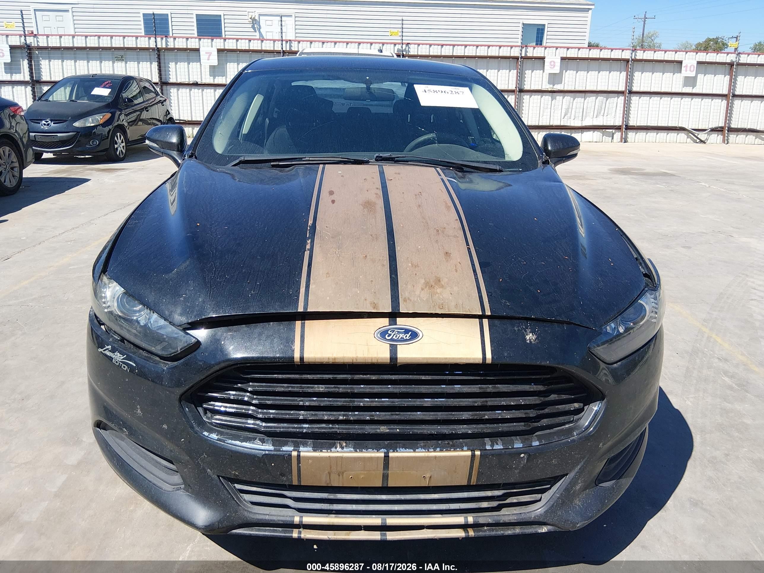 2015 Ford Fusion Se Черный vin: 3FA6P0H76FR168375